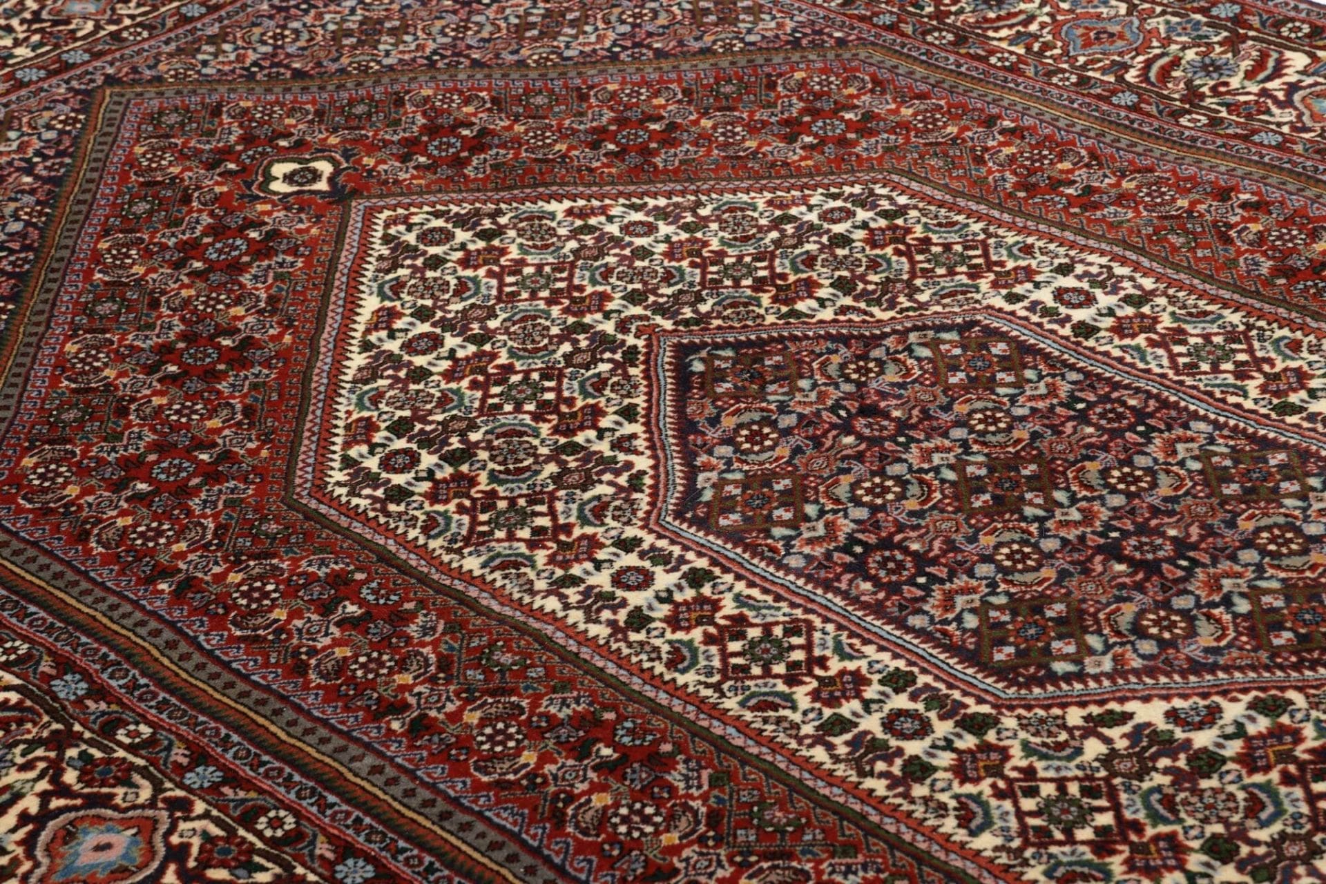 Handgeknüpfter Bijar Perserteppich, 143 × 228 cm, Wolle