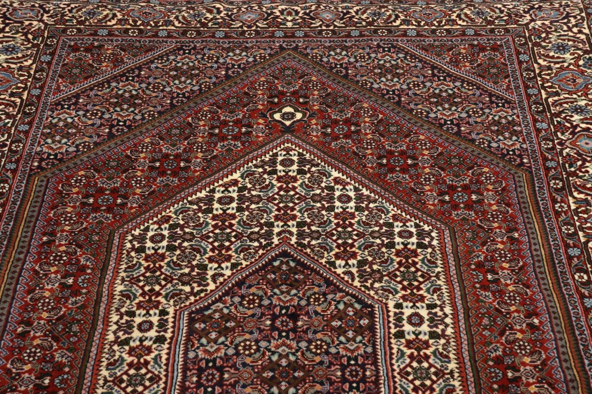 Handgeknüpfter Bijar Perserteppich, 143 × 228 cm, Wolle