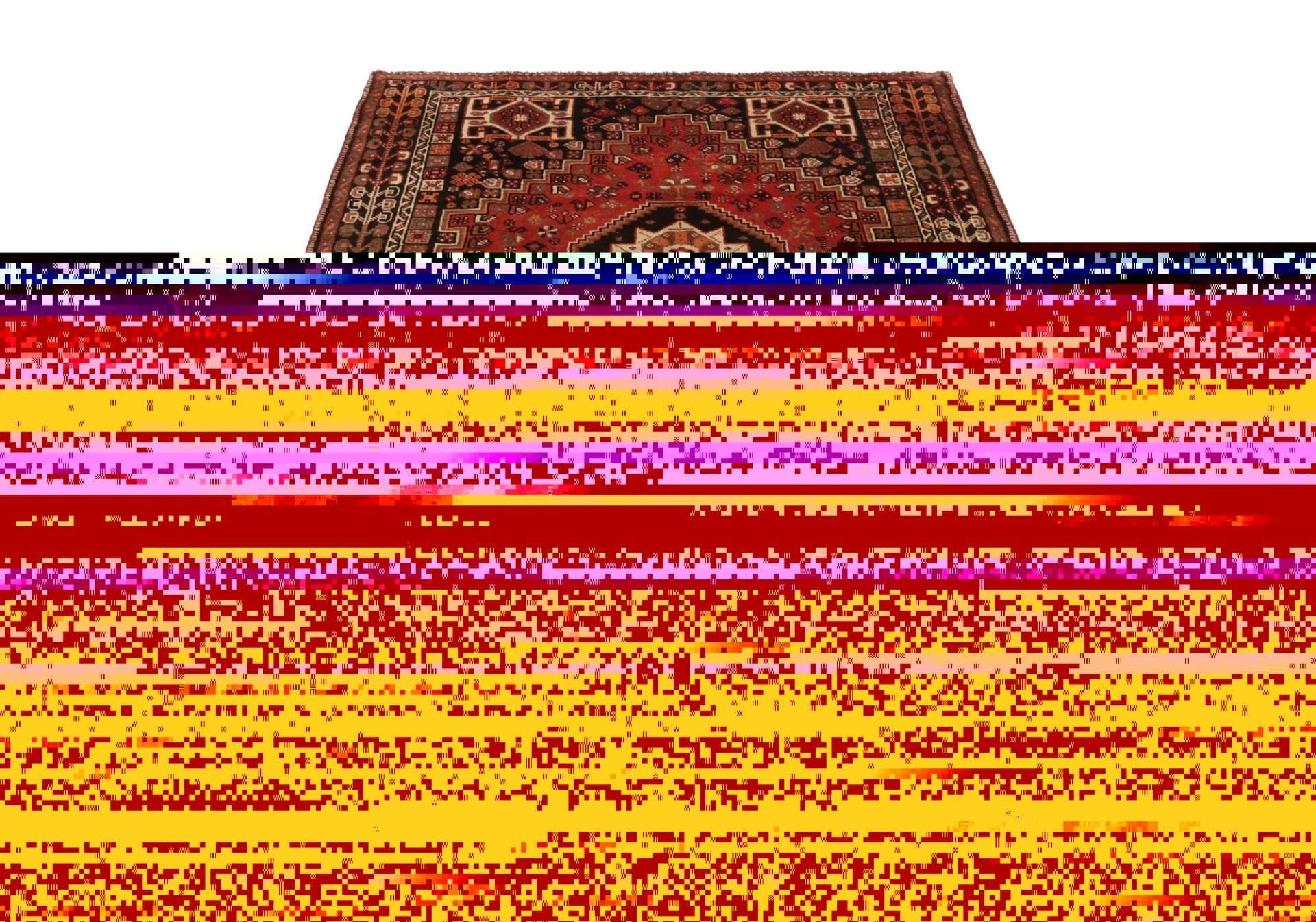 Handgeknüpfter Shiraz Perserteppich, 168 × 268 cm, Wolle