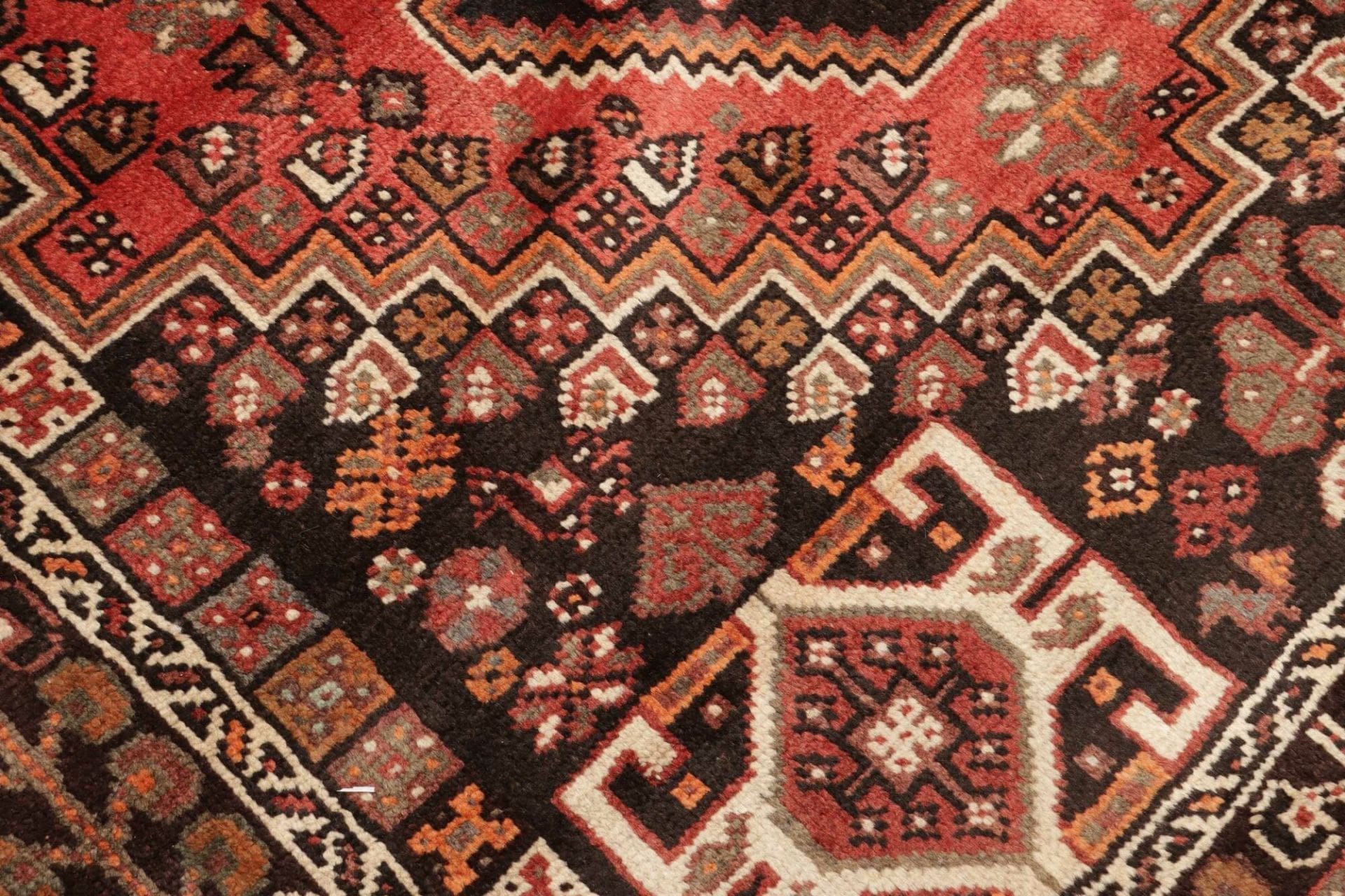 Handgeknüpfter Shiraz Perserteppich, 168 × 268 cm, Wolle