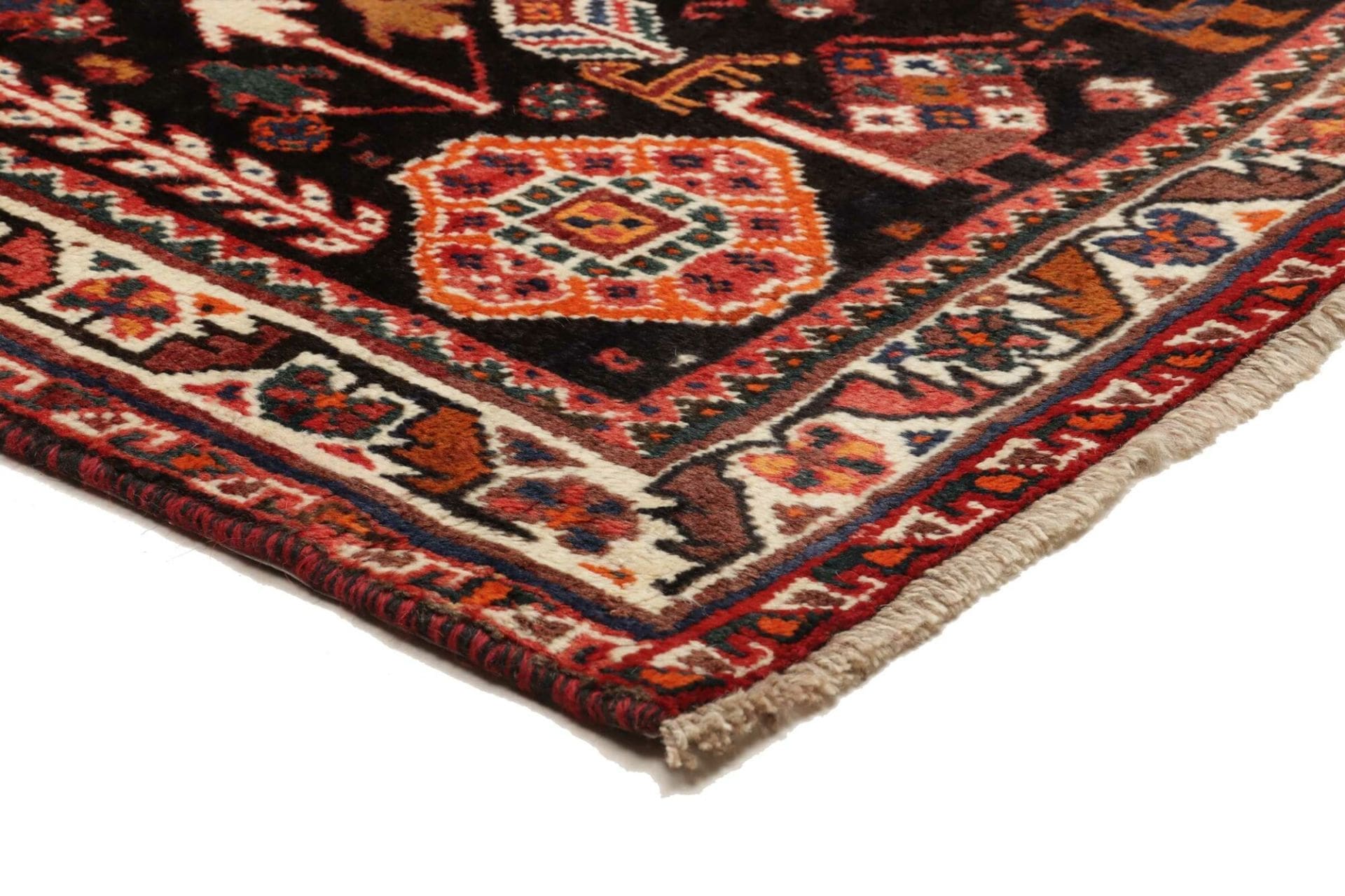 Qashqai Perserteppich 176 × 257 cm aus Wolle, handgeknüpft