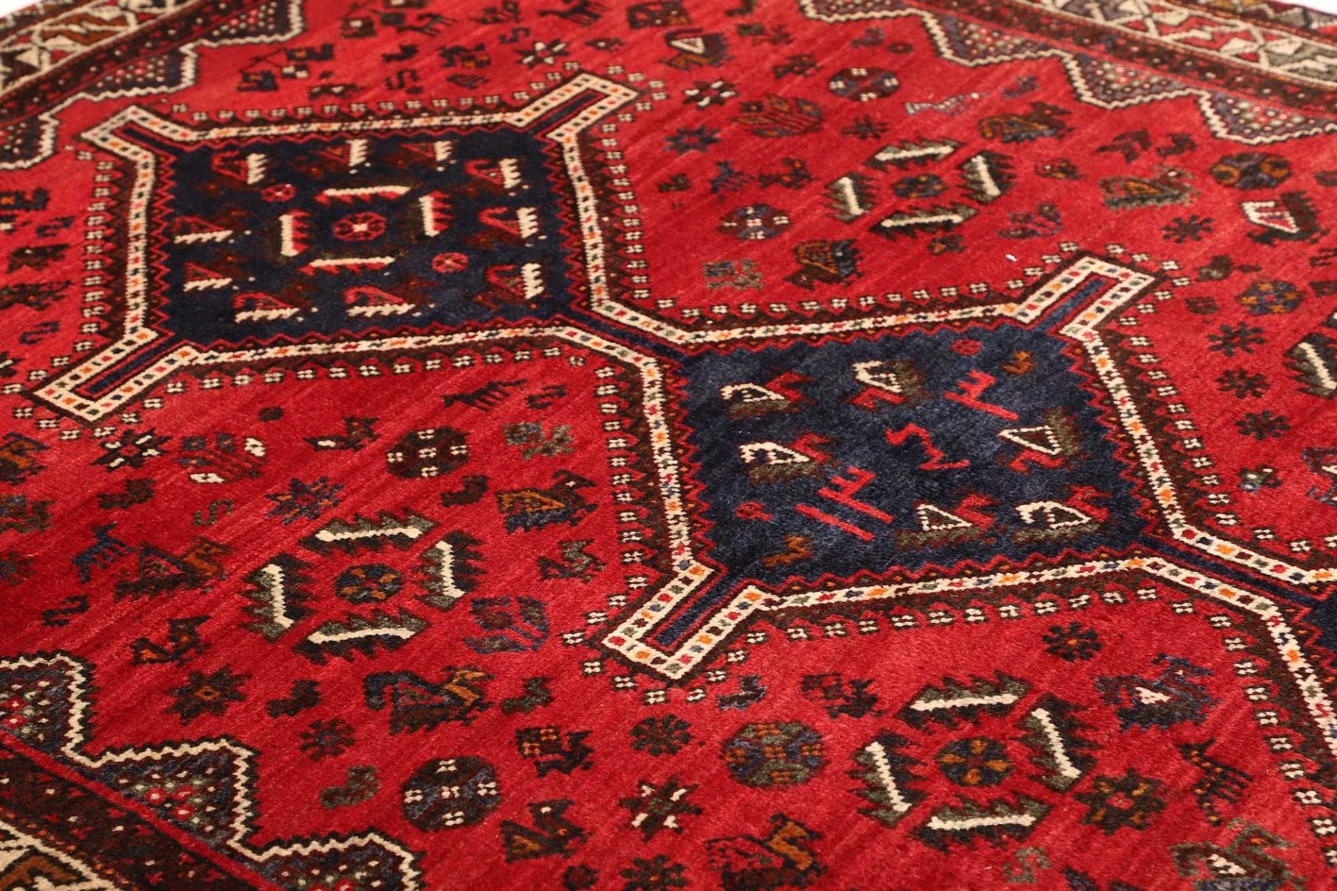 Shiraz Perserteppich aus Iran, 173 × 248 cm