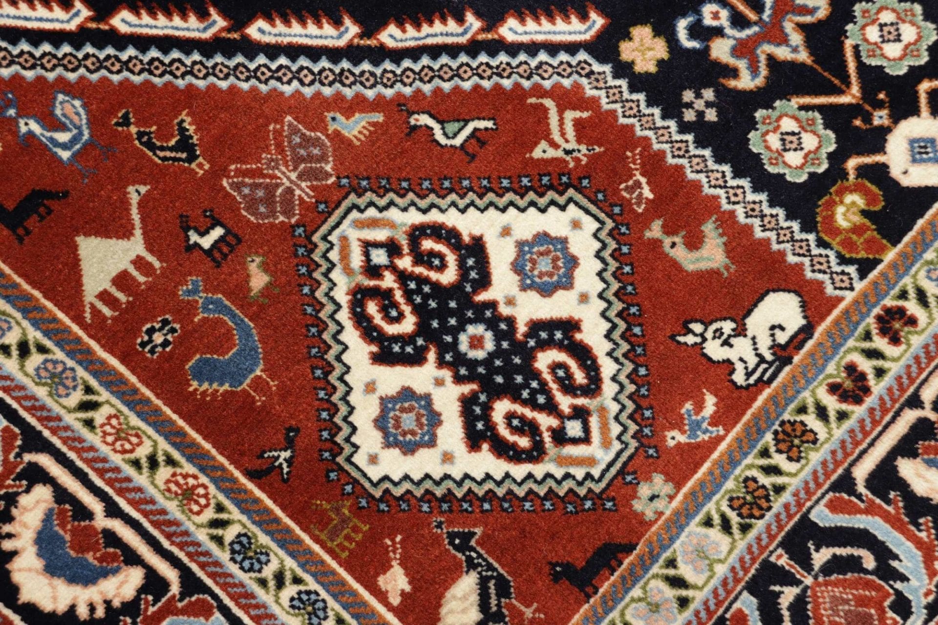 rizbaft-orientteppich-143-x-215-cm-schurwolle-handgeknupft-5 Perserteppich aus Iran, 143 × 215 cm