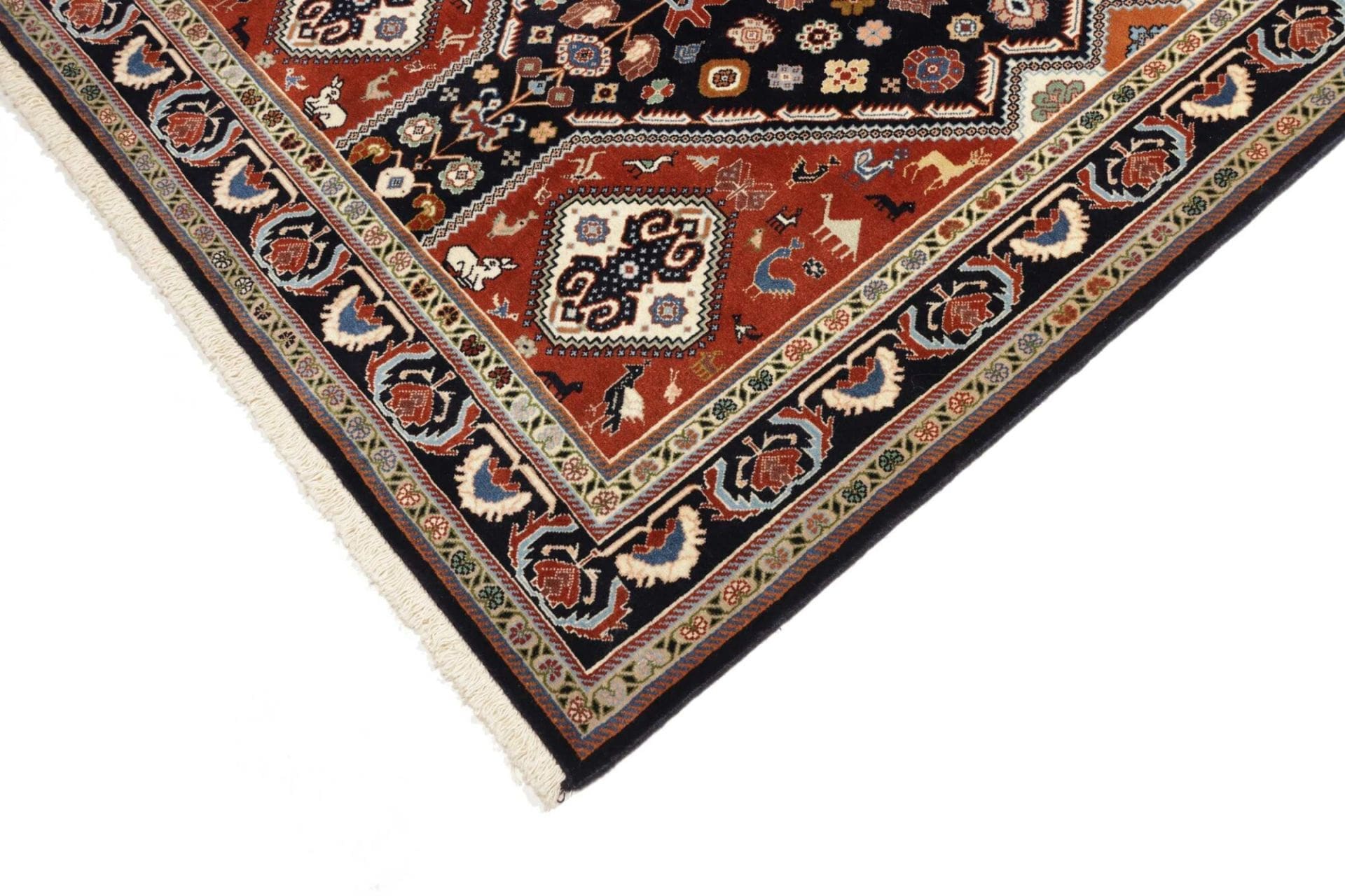 rizbaft-orientteppich-143-x-215-cm-schurwolle-handgeknupft-6 Perserteppich aus Iran, 143 × 215 cm