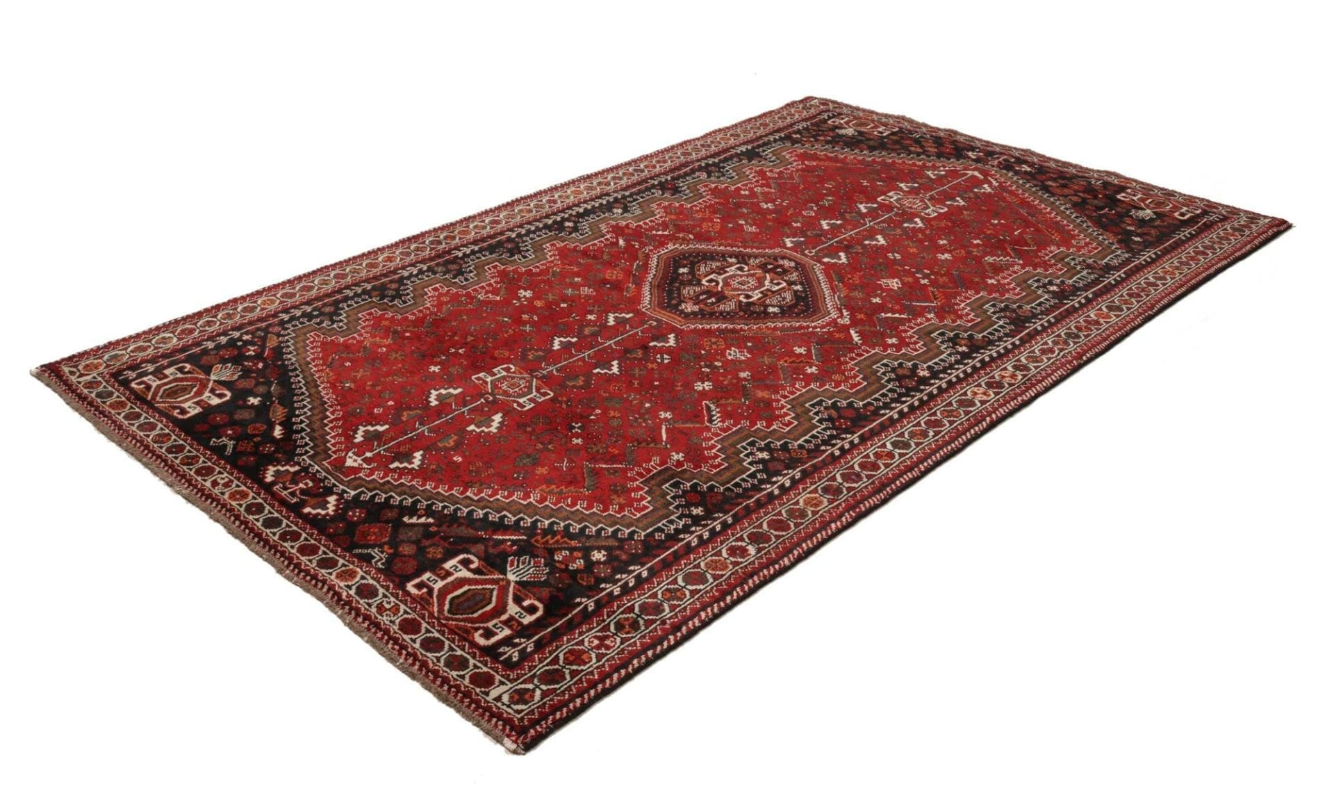 Shiraz Perserteppich aus Iran, 166 × 268 cm