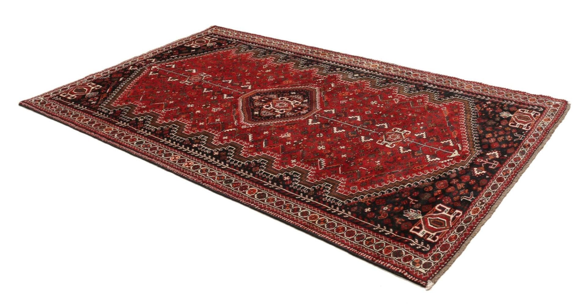 Shiraz Perserteppich aus Iran, 166 × 268 cm