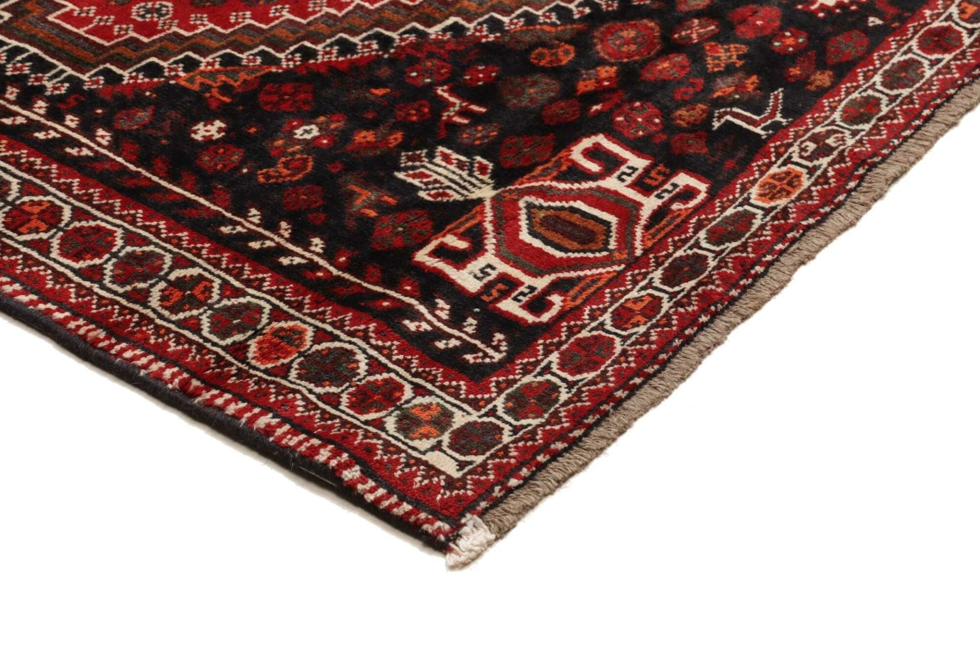 Shiraz Perserteppich aus Iran, 166 × 268 cm