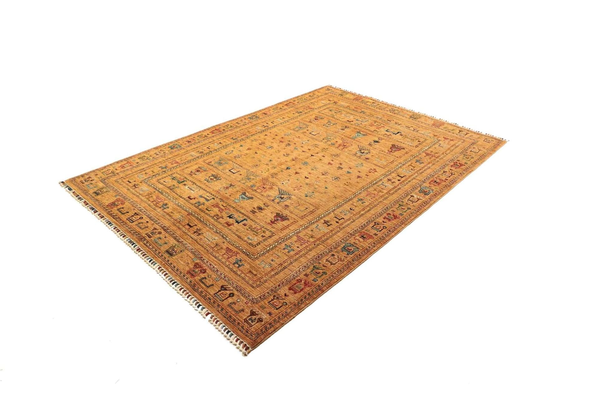Handgeknüpfter Samarkand Orientteppich 173 × 243 cm