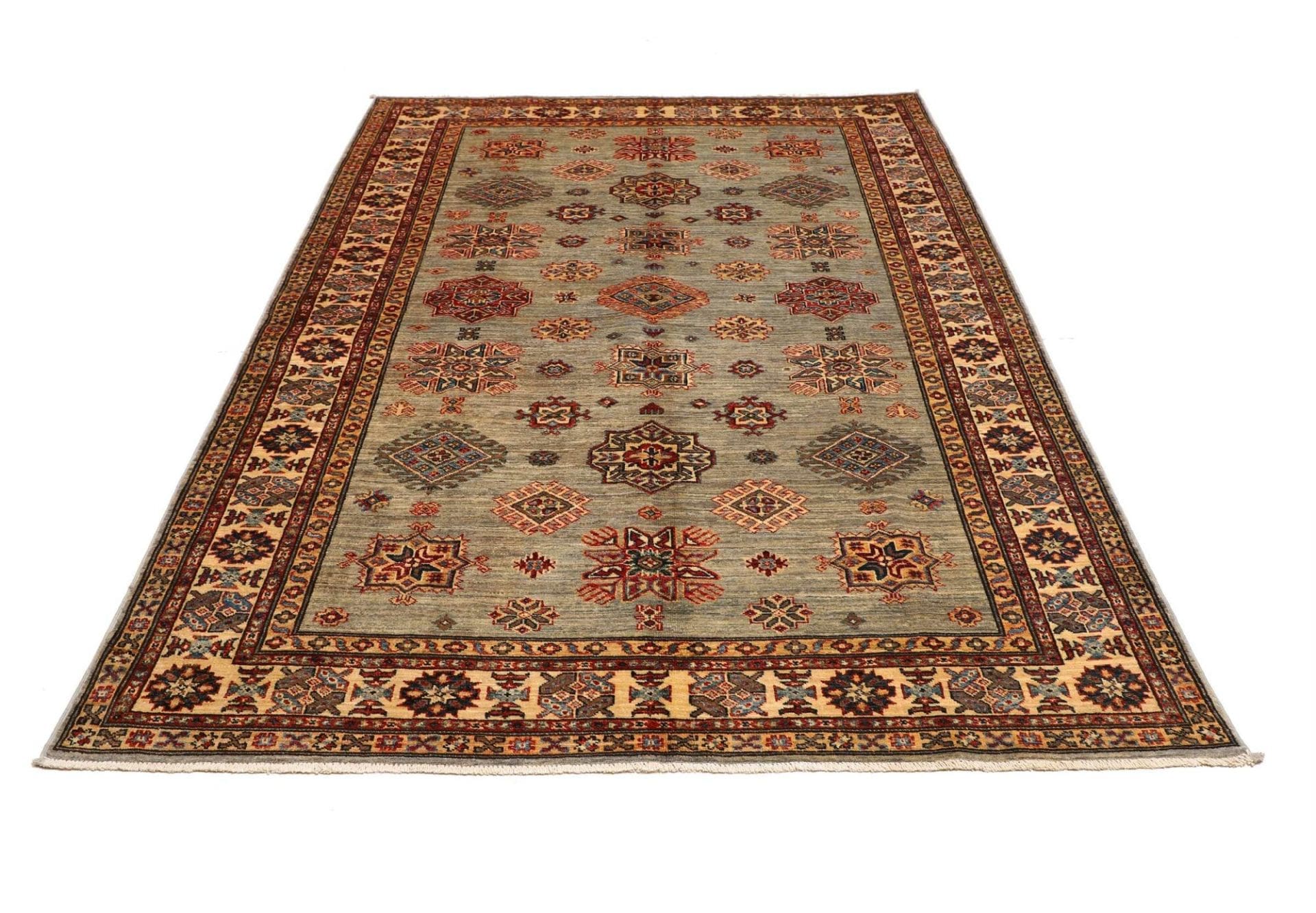Handgeknüpfter Kazak Orientteppich, 175 × 240 cm, Wolle