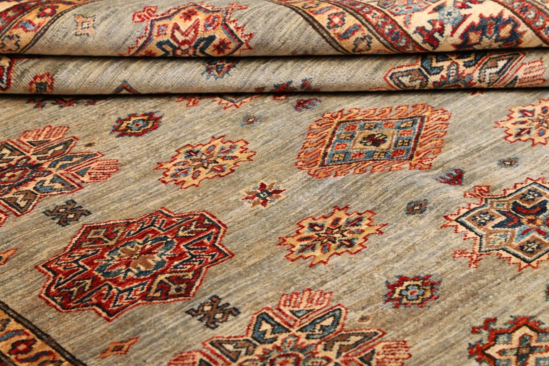 Handgeknüpfter Kazak Orientteppich, 175 × 240 cm, Wolle