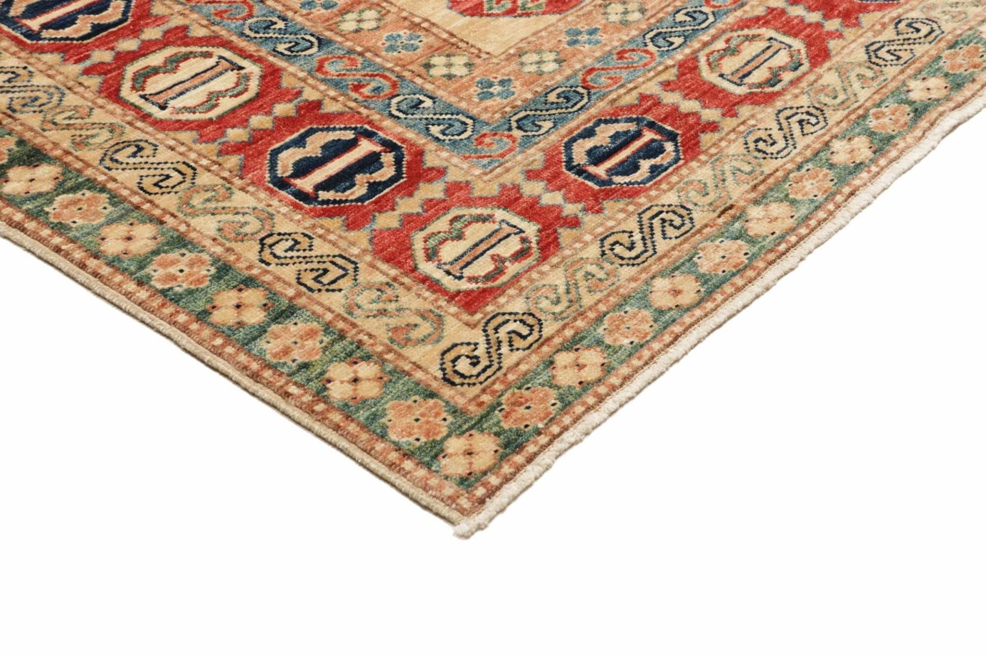 Handgeknüpfter Kazak Orientteppich, 175 × 238 cm, Wolle