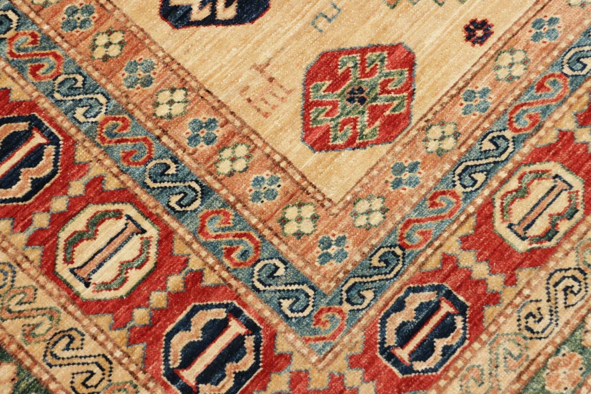 Handgeknüpfter Kazak Orientteppich, 175 × 238 cm, Wolle