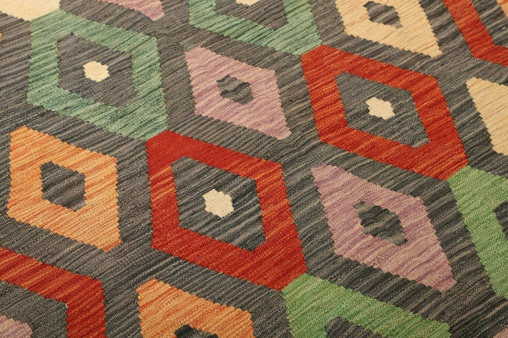 Kelim 173 × 244 cm aus Wolle, handgewebt