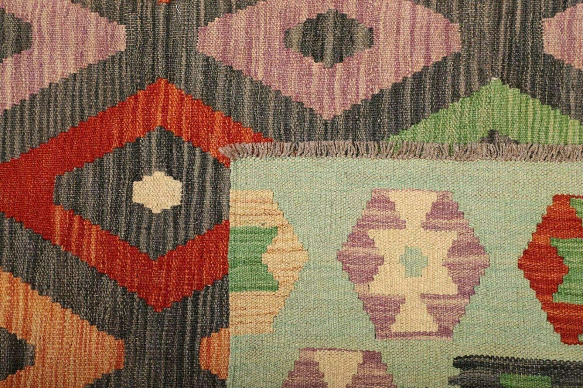 Kelim 173 × 244 cm aus Wolle, handgewebt