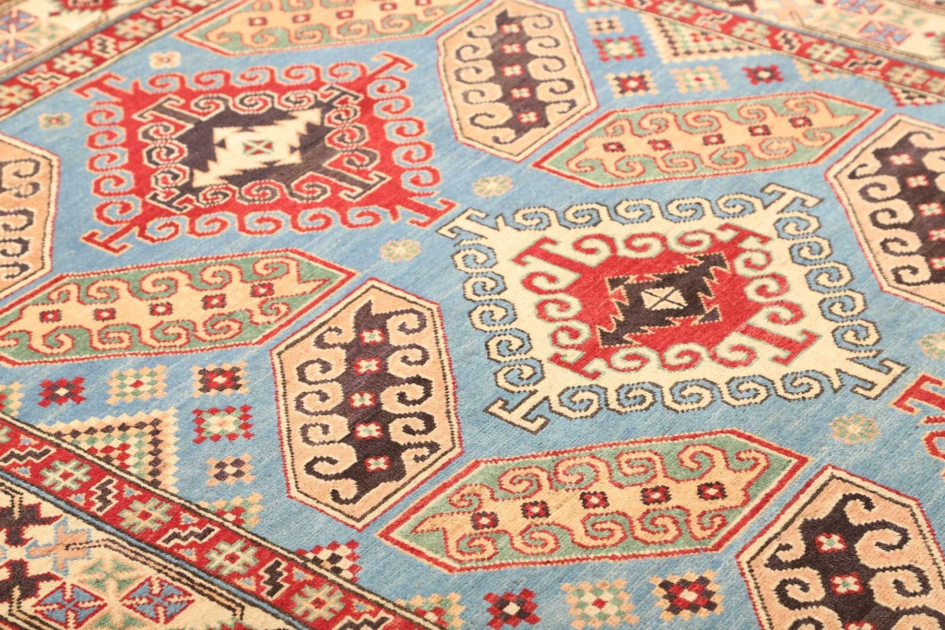 Kazak Orientteppich aus Pakistan, 153 × 212 cm