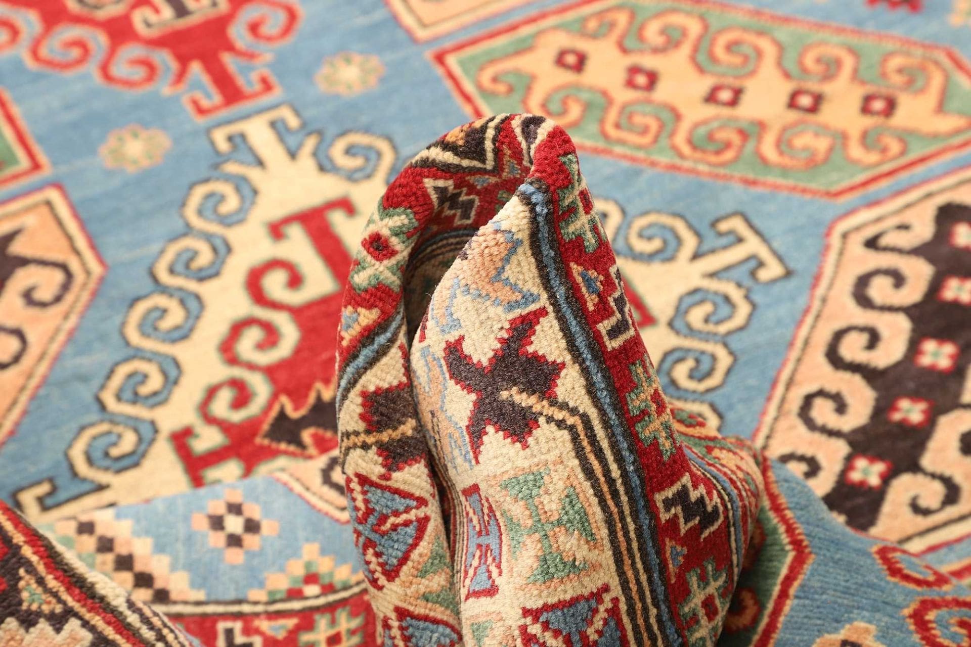 Kazak Orientteppich aus Pakistan, 153 × 212 cm