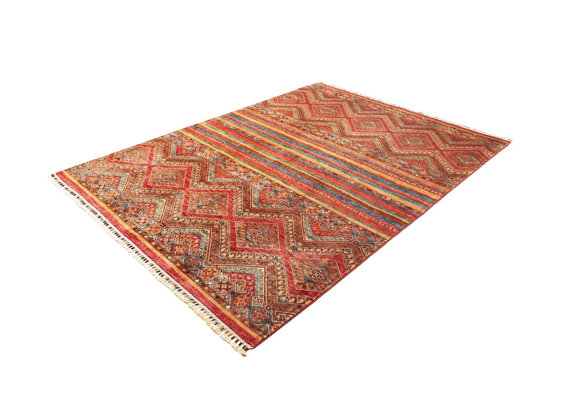 Samarkand Orientteppich 173 × 236 cm aus Wolle, handgeknüpft