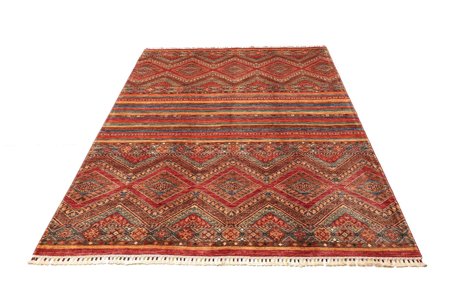 Samarkand Orientteppich 173 × 236 cm aus Wolle, handgeknüpft