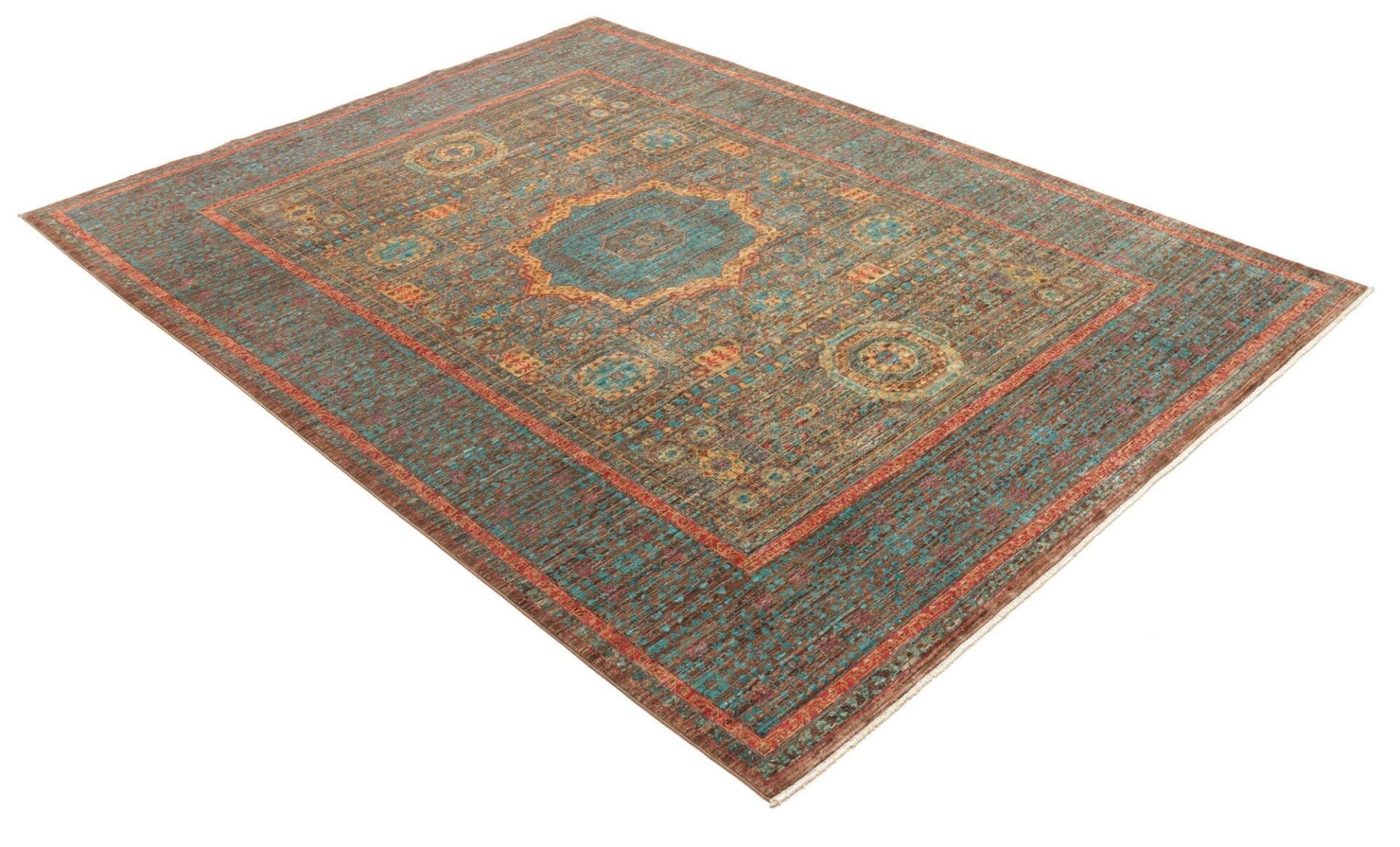 mamluk-orientteppich-175-x-233-cm-aus-schurwolle-handgeknupft-2 Mamluk Orientteppich aus Pakistan, 175 × 233 cm
