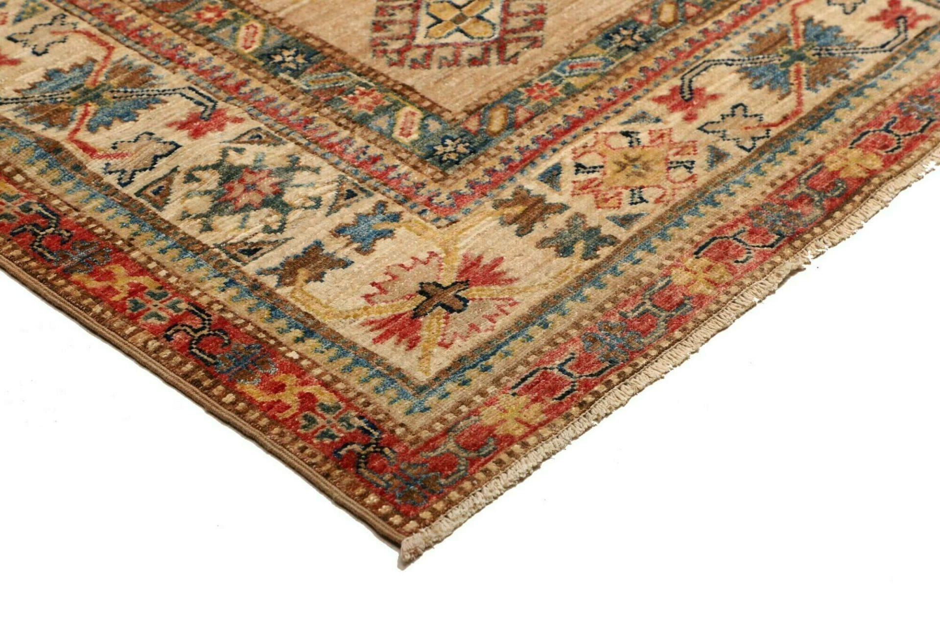 Kazak Orientteppich 170 × 234 cm aus Wolle, handgeknüpft