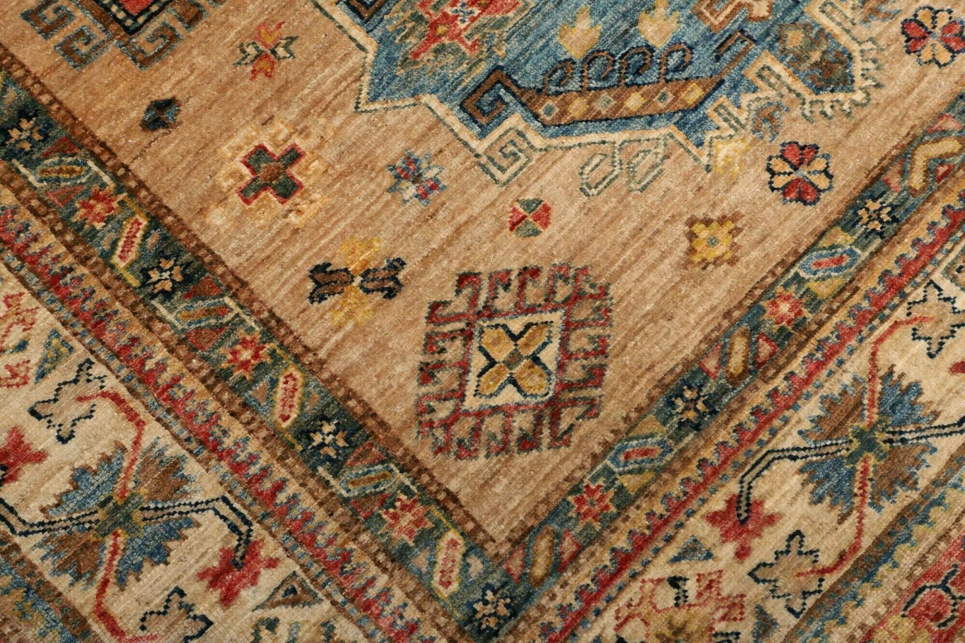Kazak Orientteppich 170 × 234 cm aus Wolle, handgeknüpft