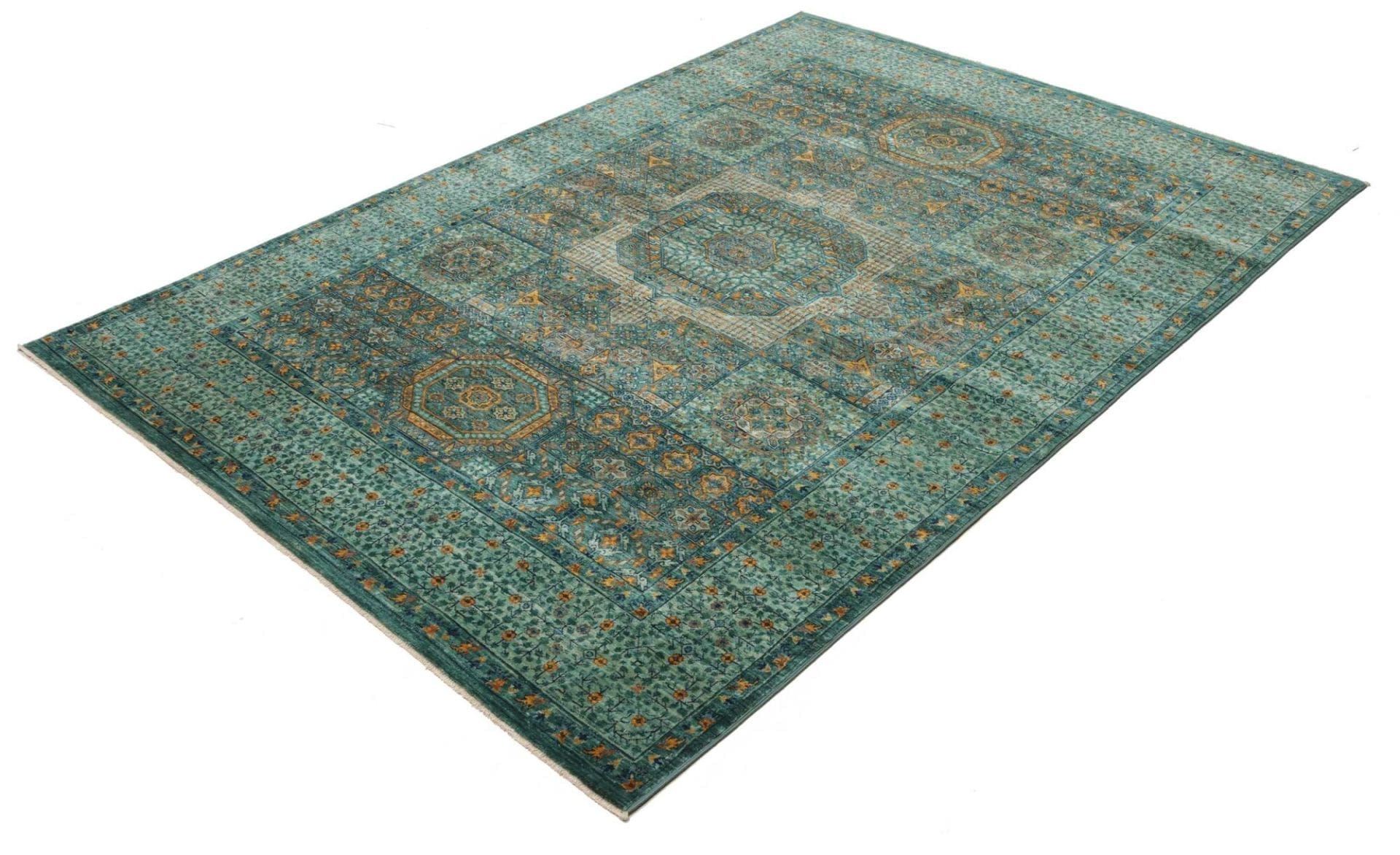 Handgeknüpfter Mamluk Orientteppich, 172 × 238 cm, Wolle