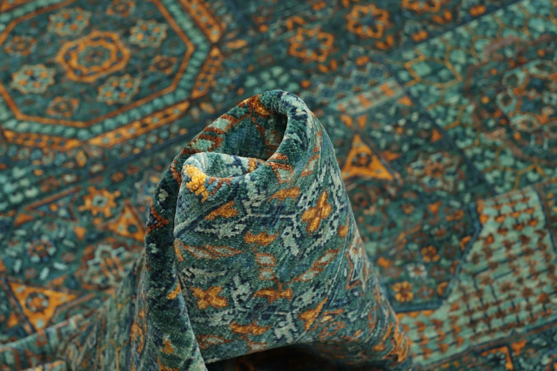 Handgeknüpfter Mamluk Orientteppich, 172 × 238 cm, Wolle