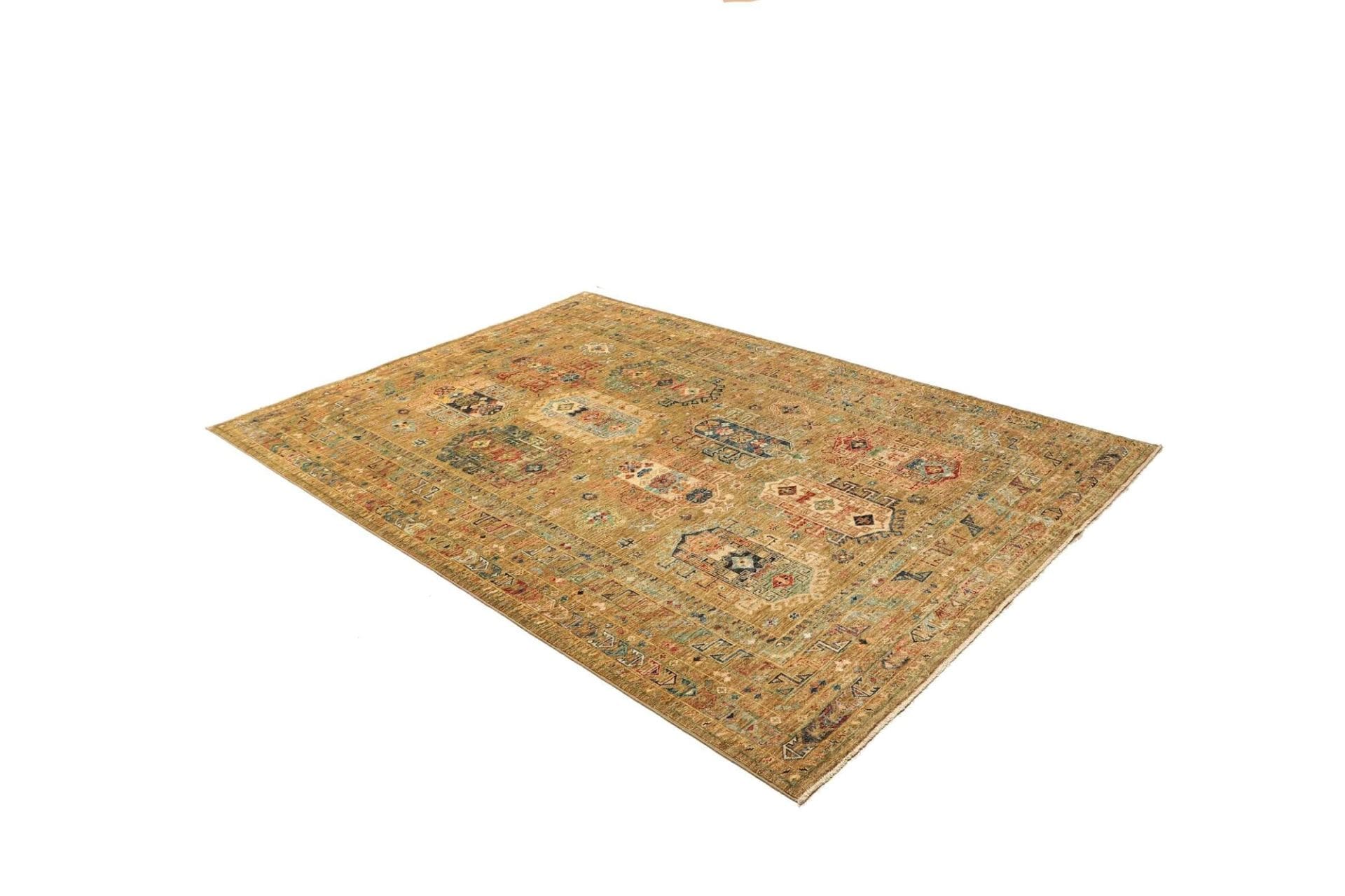 Samarkand Orientteppich 172 × 240 cm aus Wolle, handgeknüpft