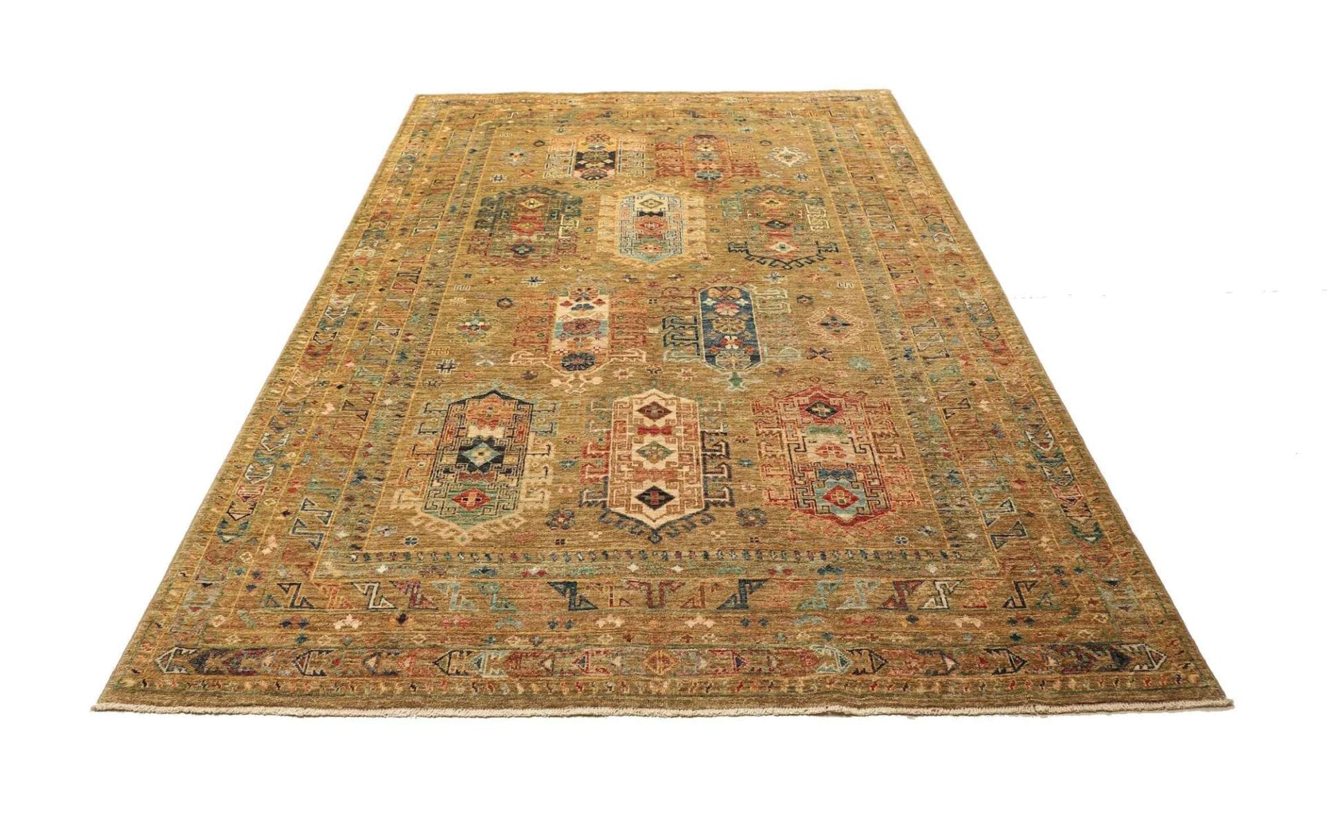 Samarkand Orientteppich 172 × 240 cm aus Wolle, handgeknüpft