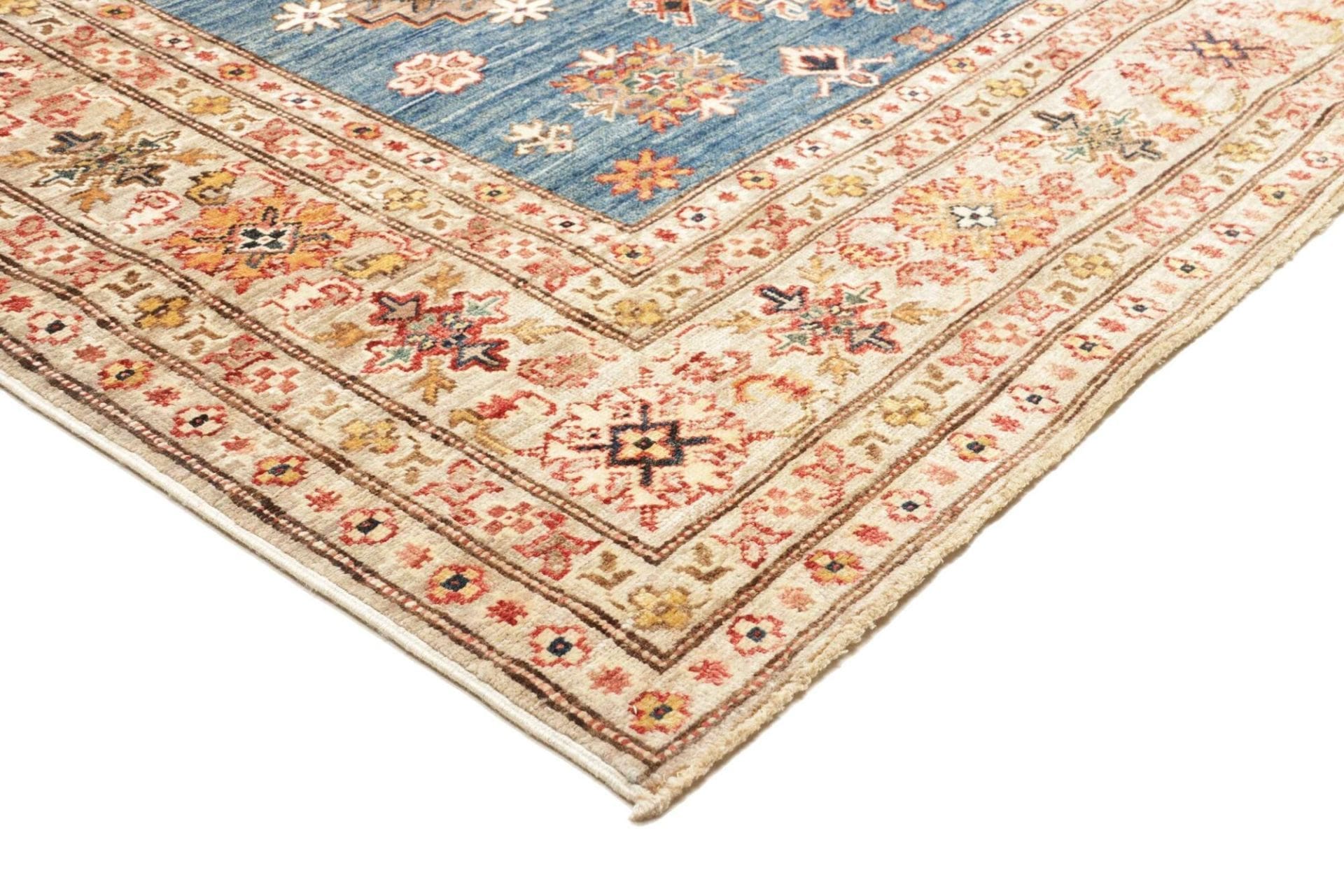 Kazak Orientteppich 177 × 248 cm aus Wolle, handgeknüpft