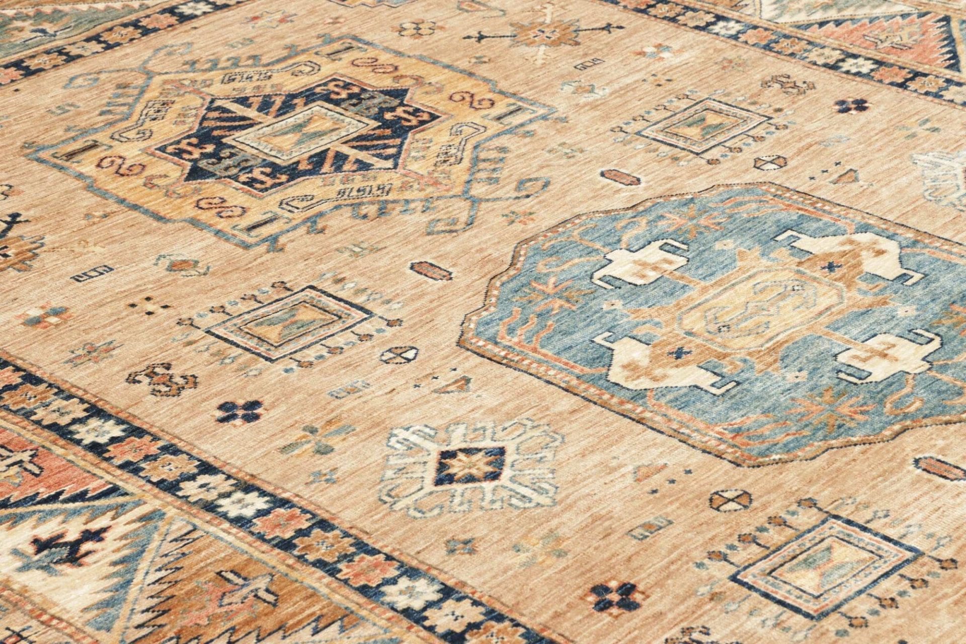 Kazak Orientteppich 171 × 238 cm aus Wolle, handgeknüpft