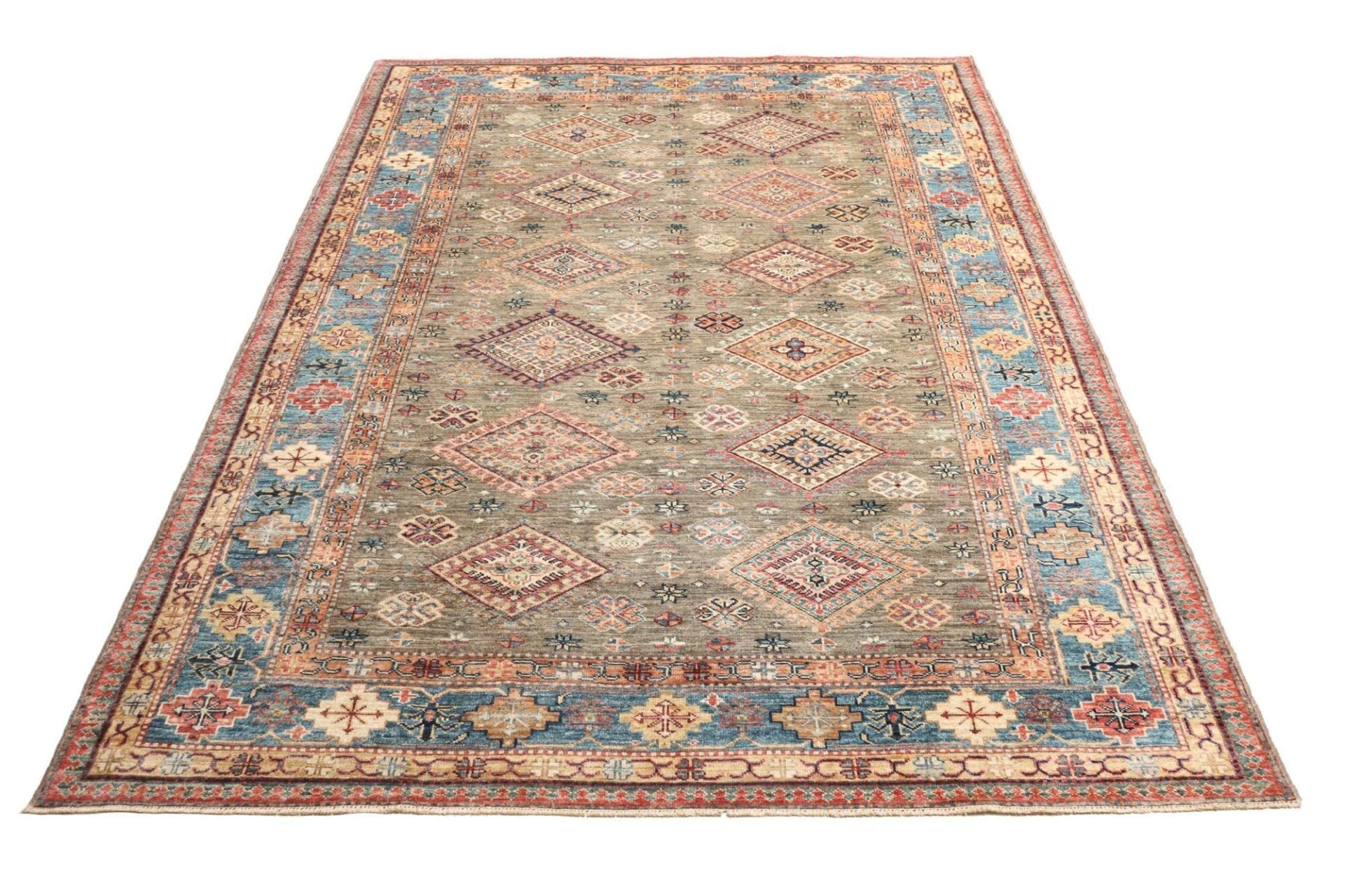 Handgeknüpfter Kazak Orientteppich, 171 × 237 cm, Wolle