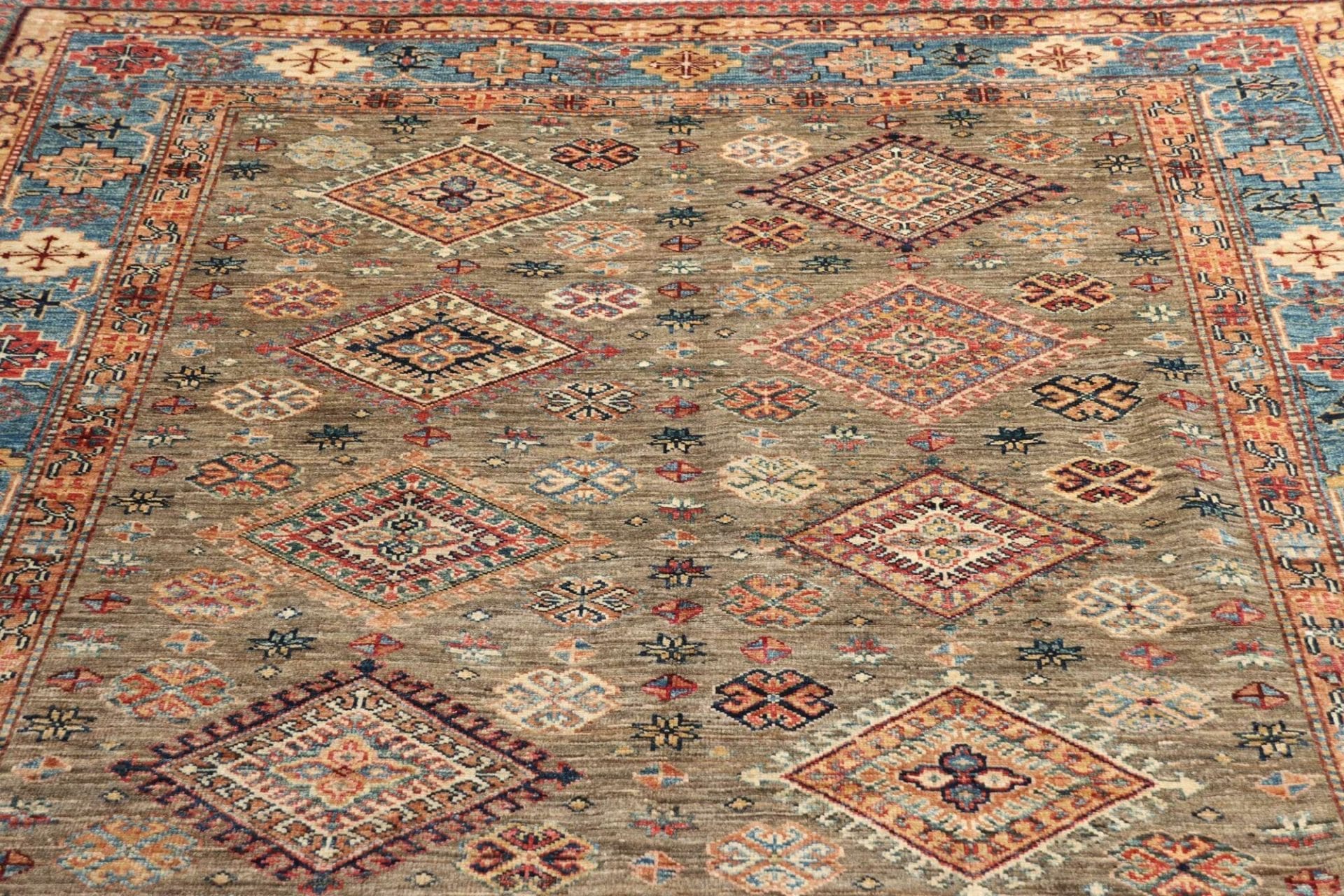 Handgeknüpfter Kazak Orientteppich, 171 × 237 cm, Wolle