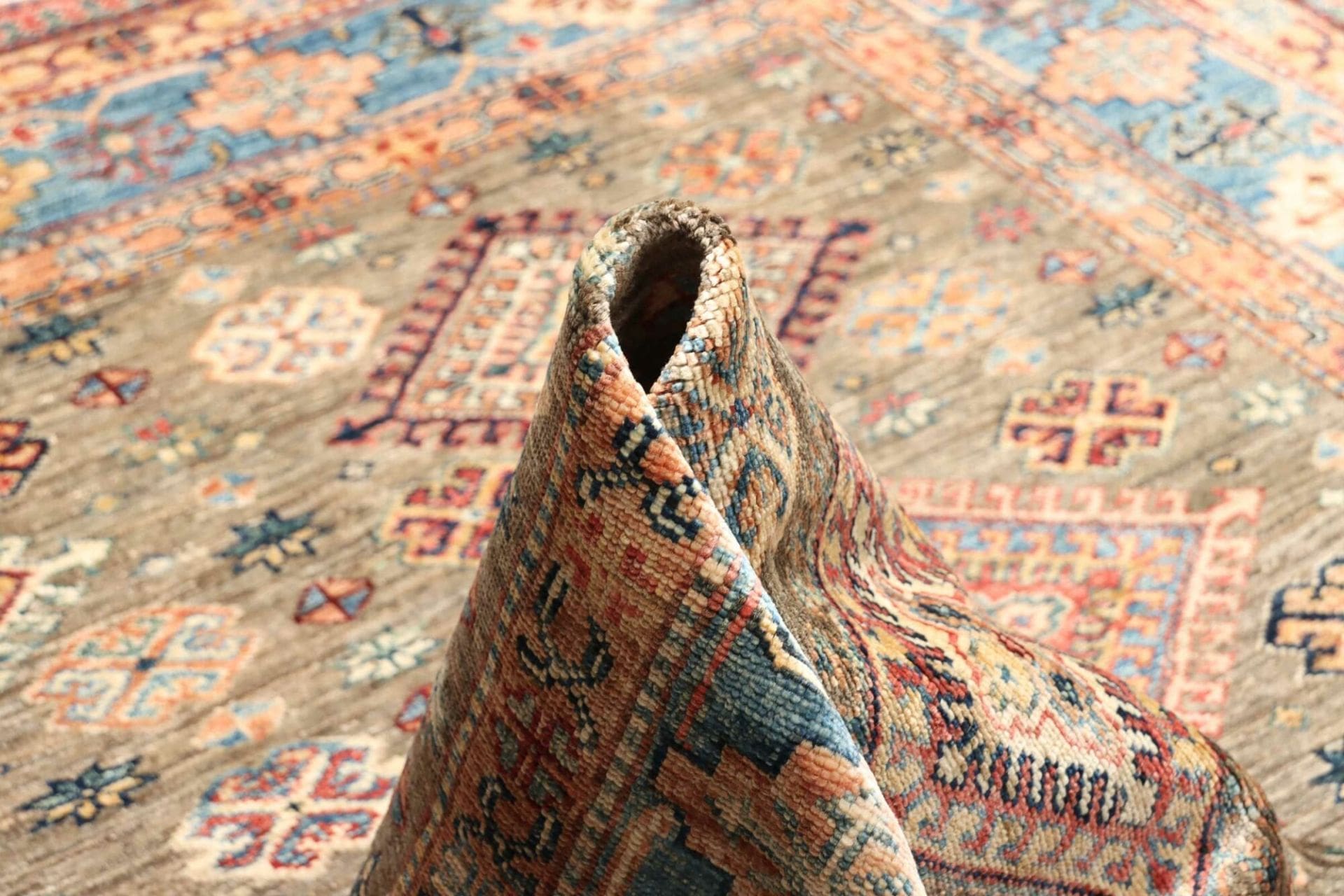 Handgeknüpfter Kazak Orientteppich, 171 × 237 cm, Wolle