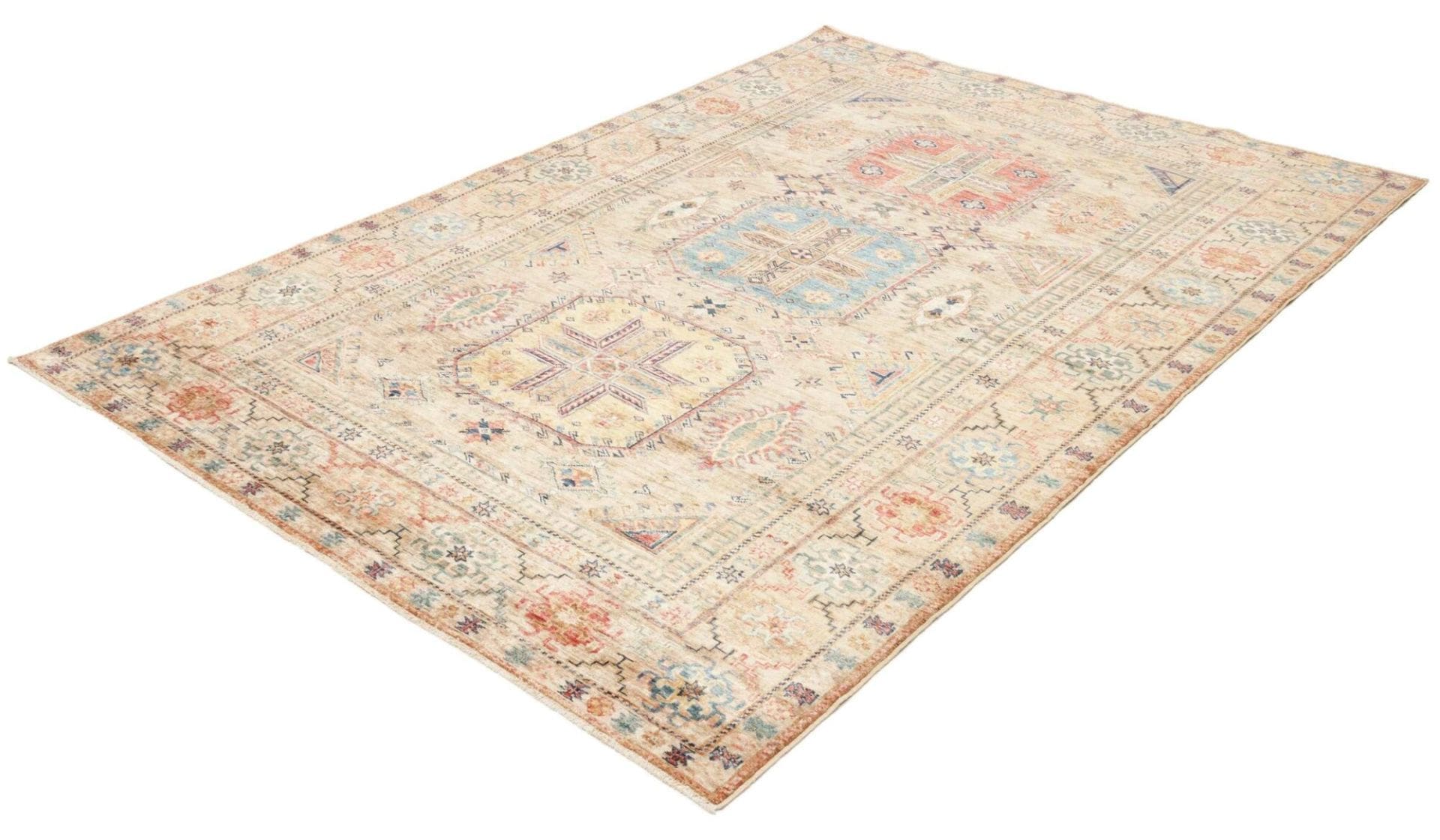 Handgeknüpfter Kazak Orientteppich, 173 × 243 cm, Wolle