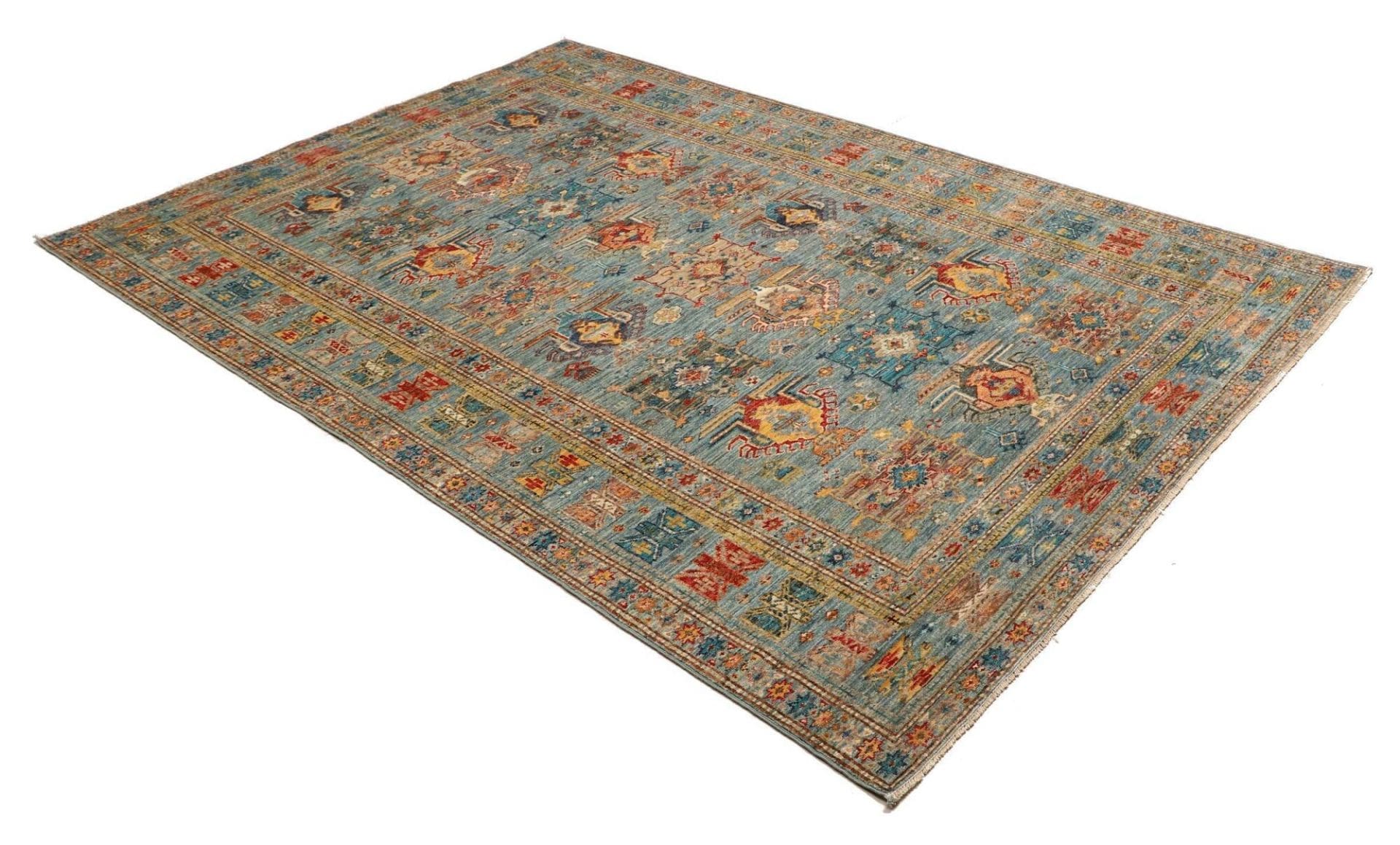 Kazak Orientteppich aus Pakistan, 171 × 240 cm