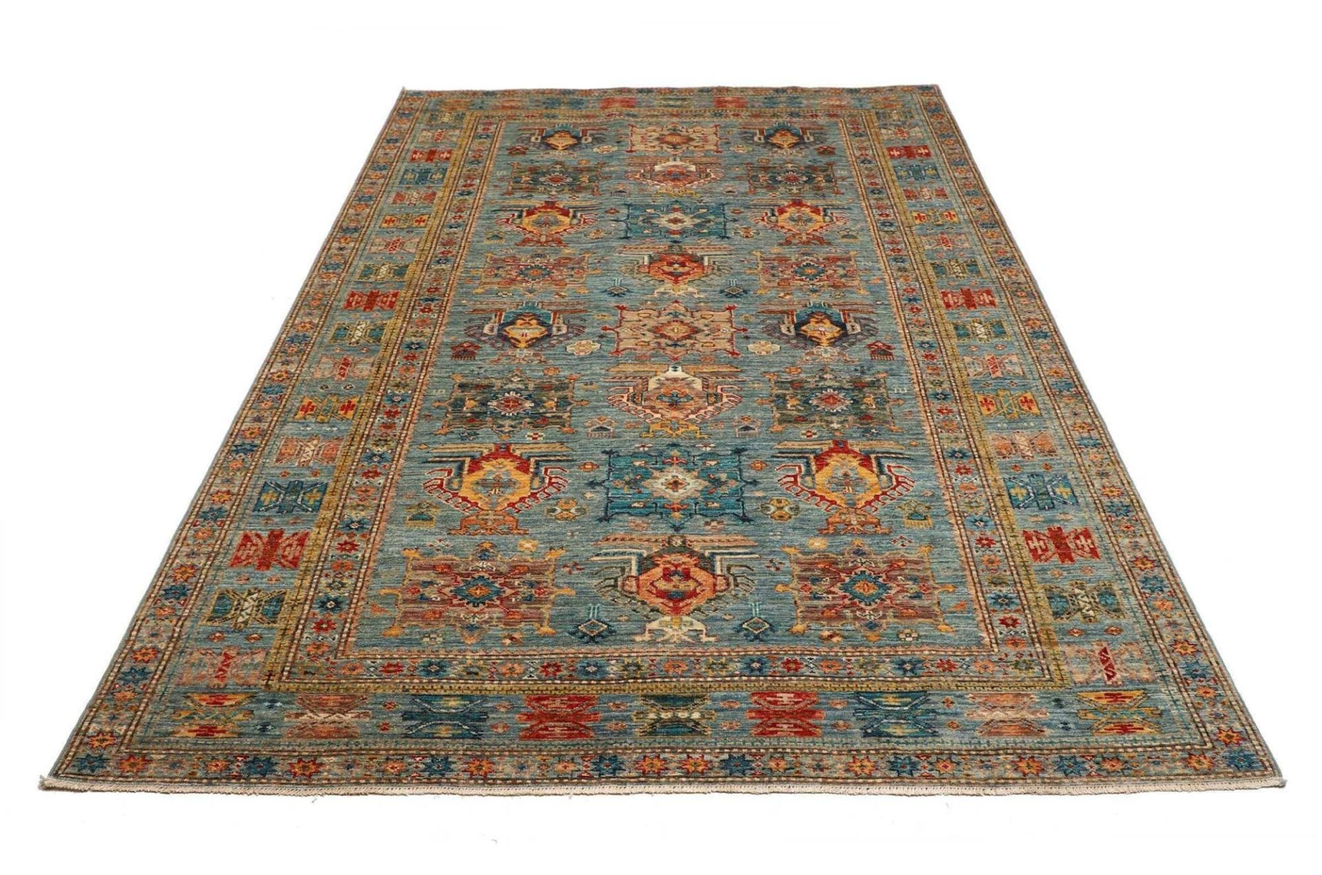 Kazak Orientteppich aus Pakistan, 171 × 240 cm