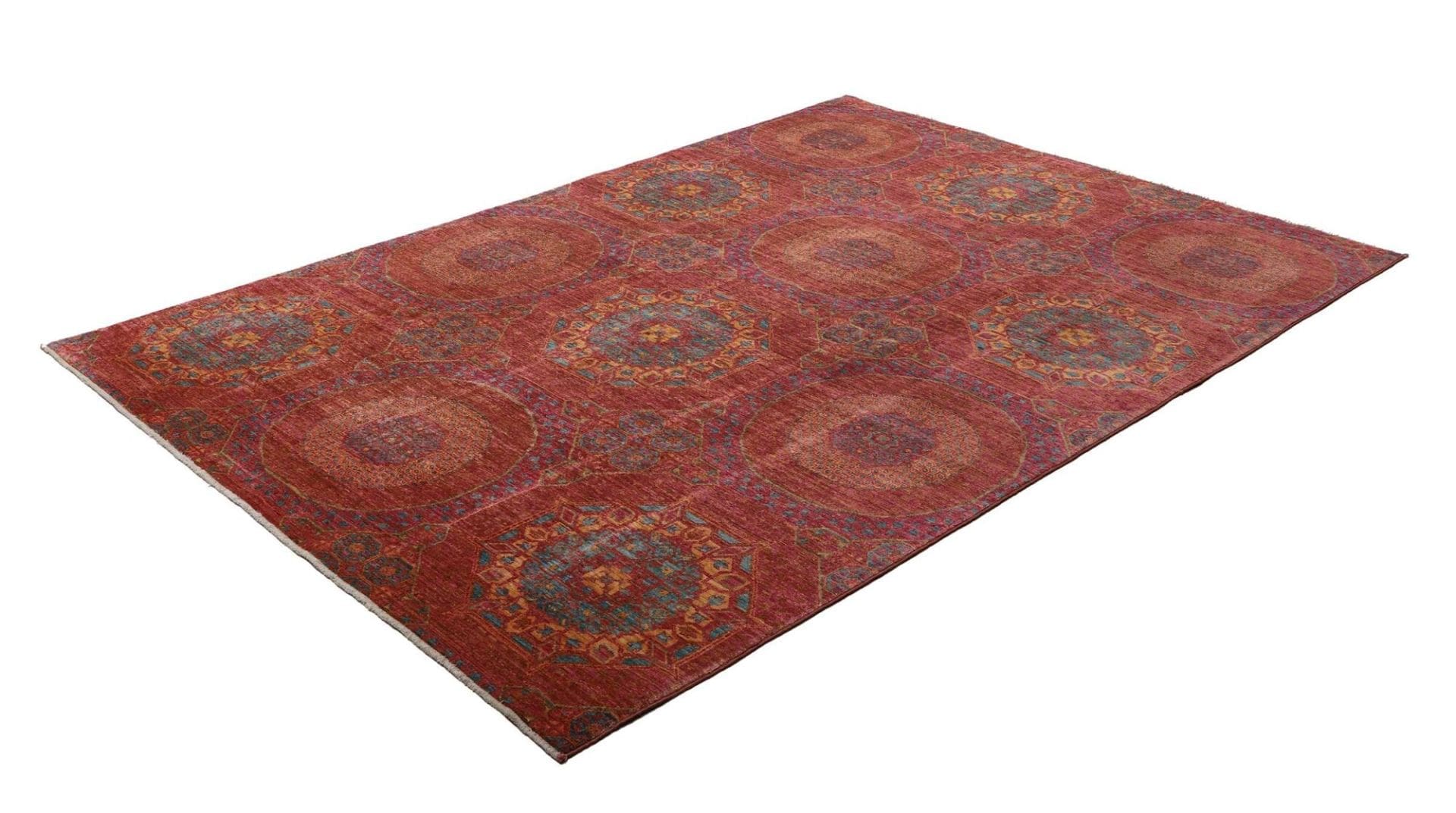 Mamluk Orientteppich aus Pakistan, 174 × 240 cm