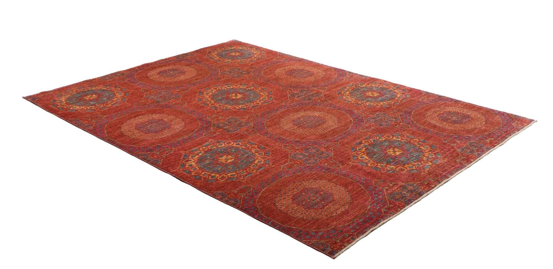 Mamluk Orientteppich aus Pakistan, 174 × 240 cm