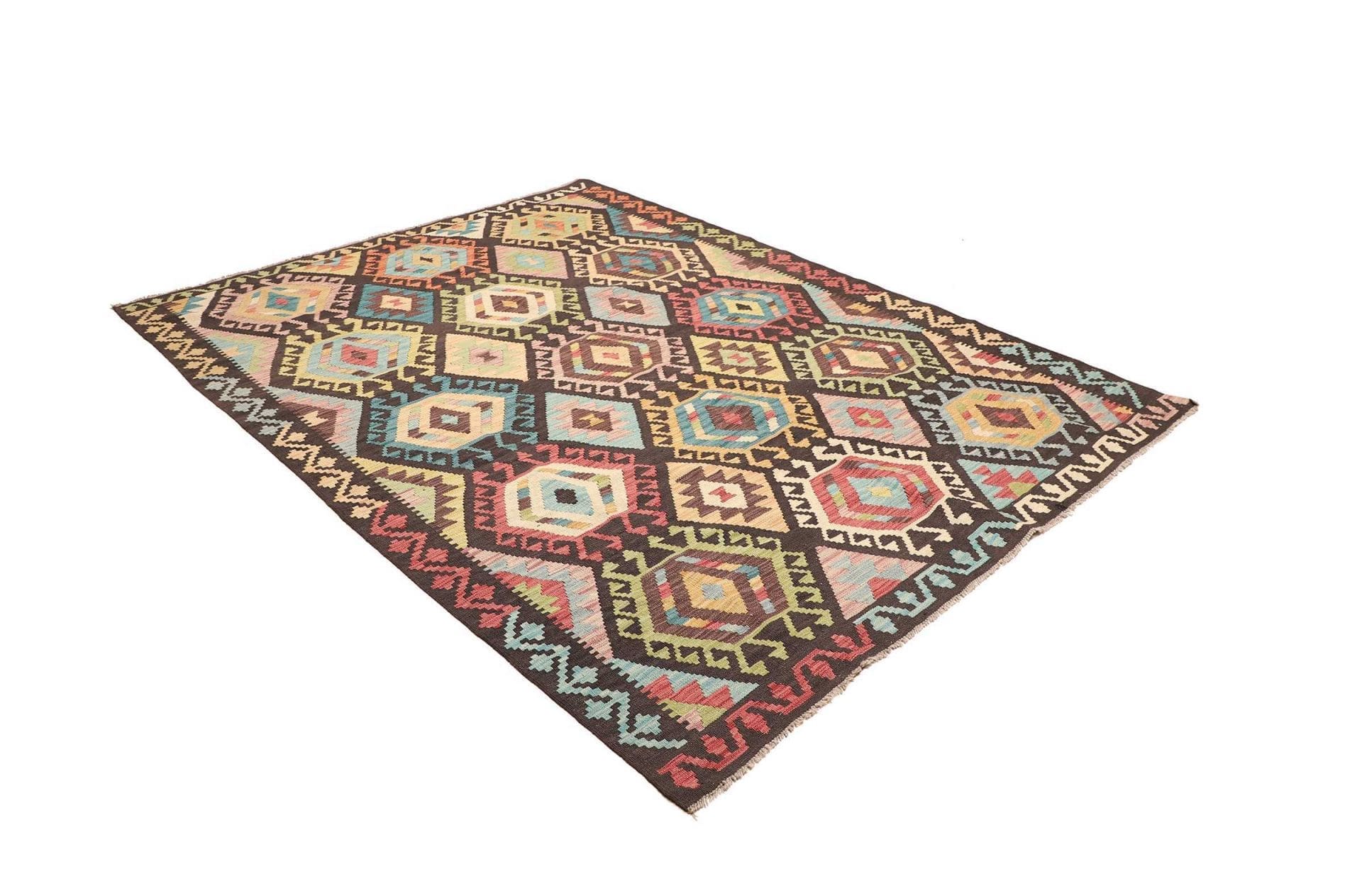 Kelim 177 × 238 cm aus Wolle, handgewebt