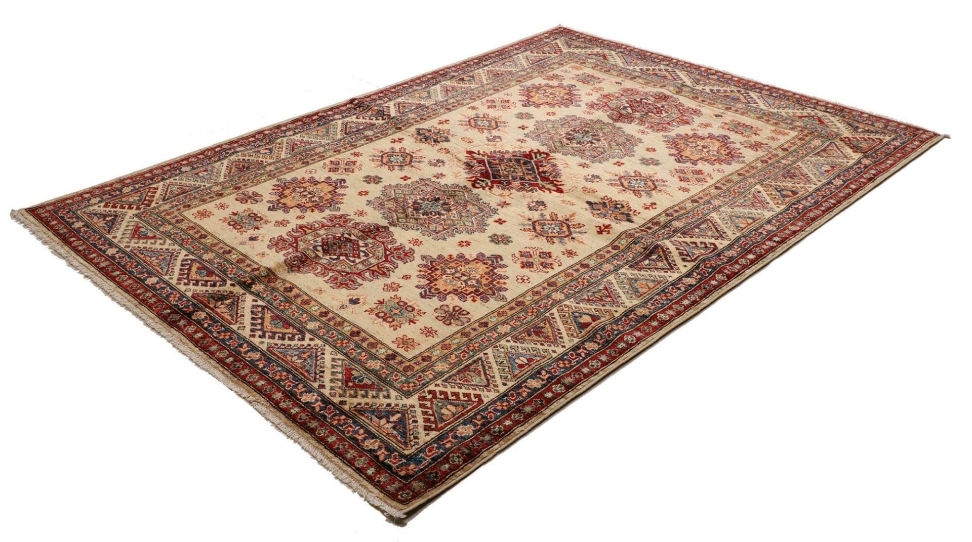 Kazak Orientteppich aus Pakistan, 177 × 238 cm