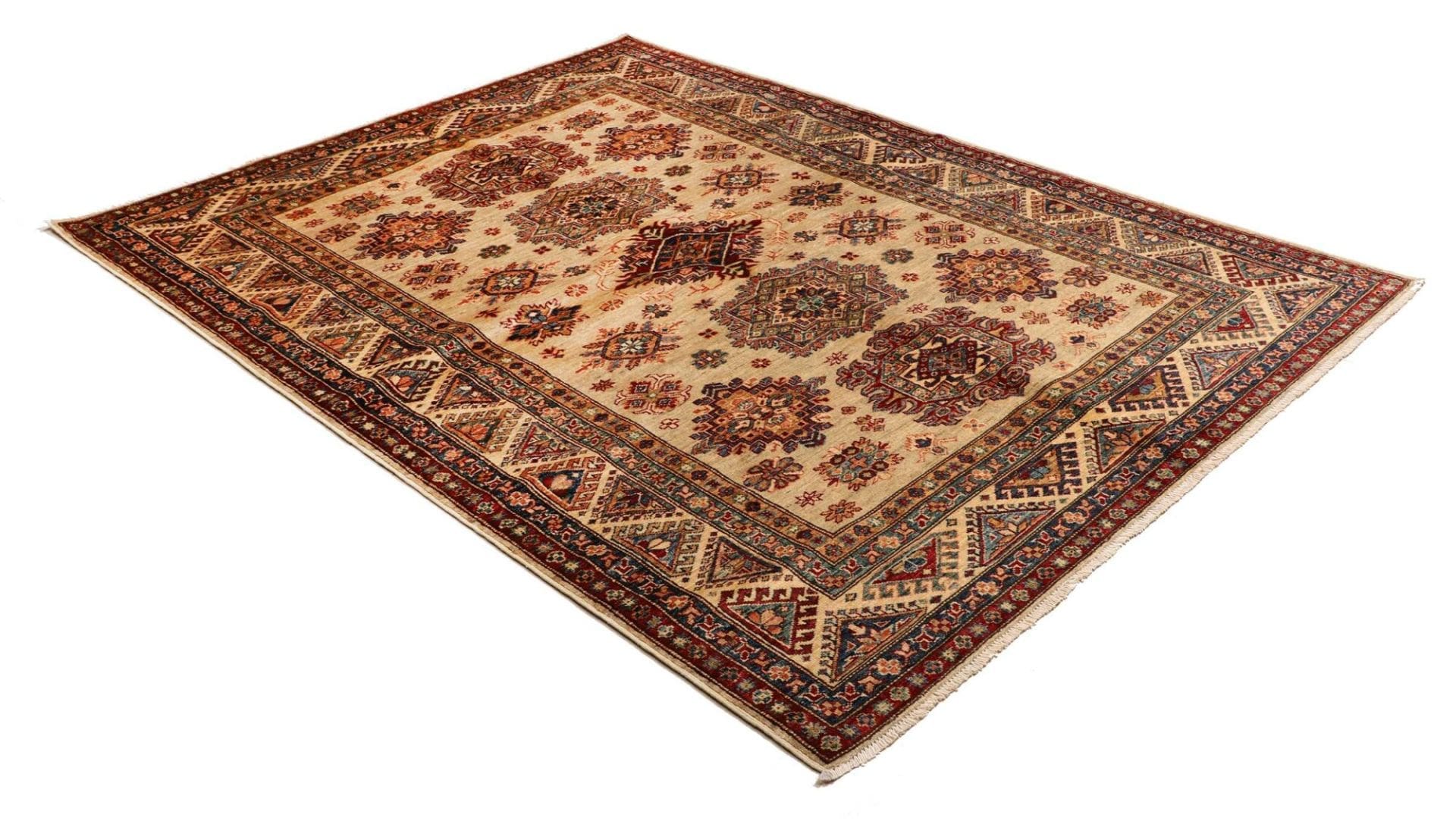 Kazak Orientteppich aus Pakistan, 177 × 238 cm