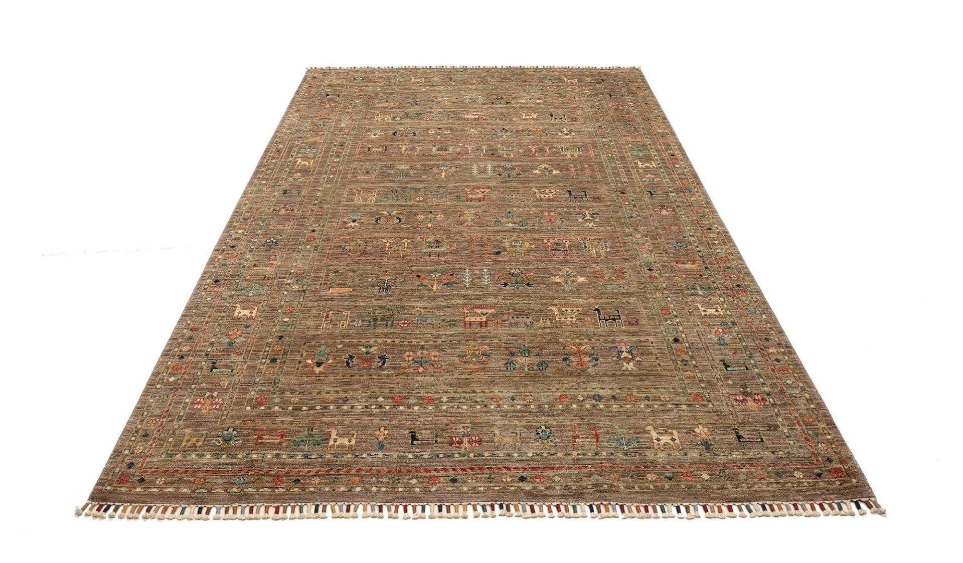 Samarkand Orientteppich 172 × 240 cm aus Wolle, handgeknüpft