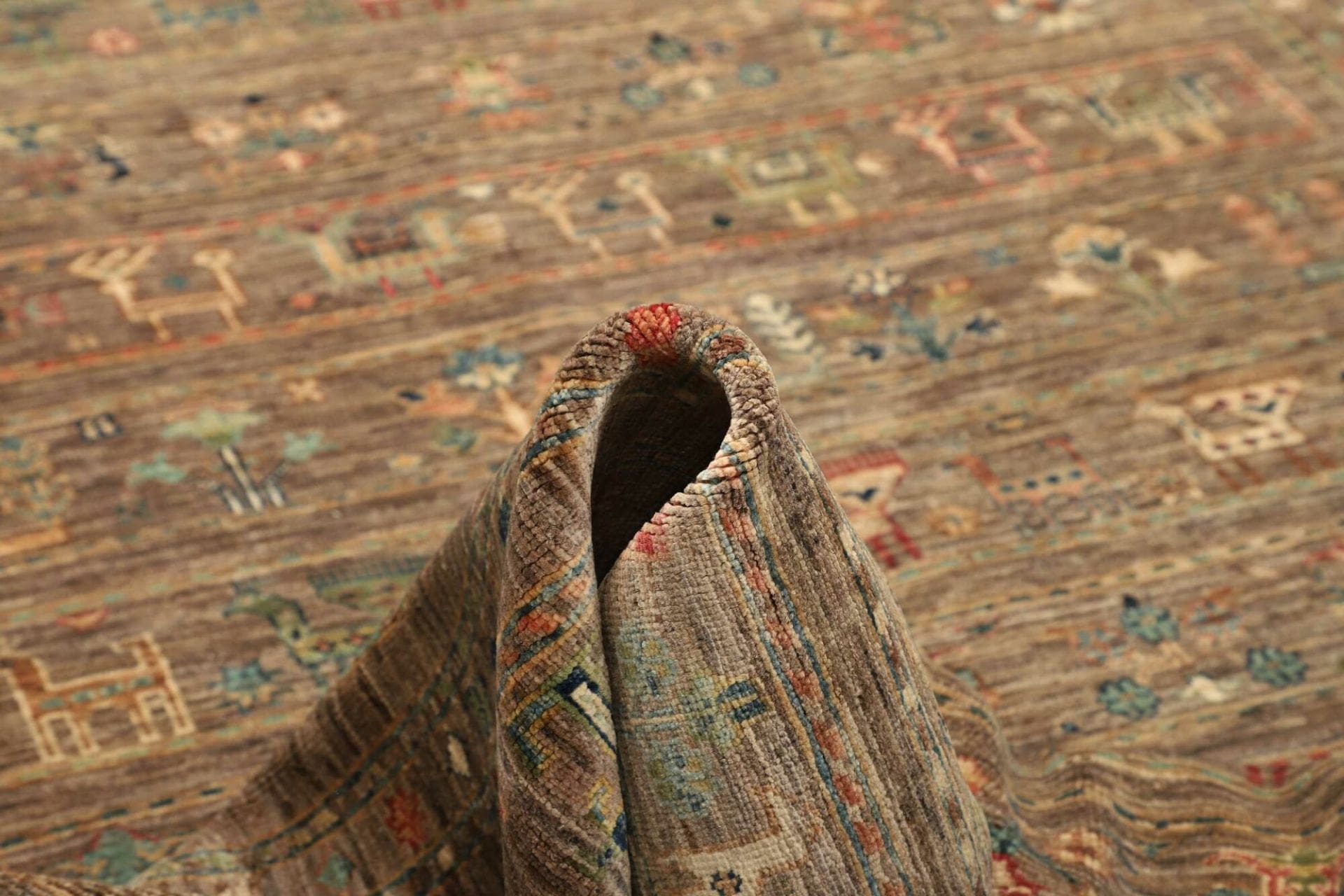 Samarkand Orientteppich 172 × 240 cm aus Wolle, handgeknüpft