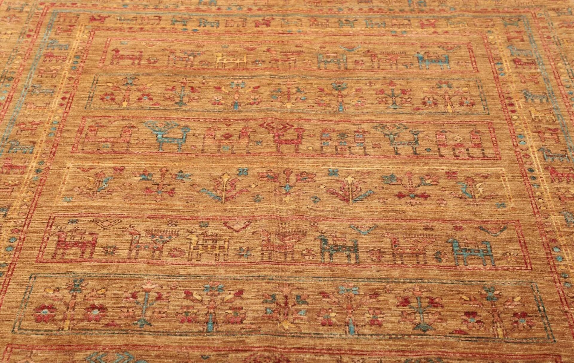 Samarkand Orientteppich 170 × 243 cm aus Wolle, handgeknüpft