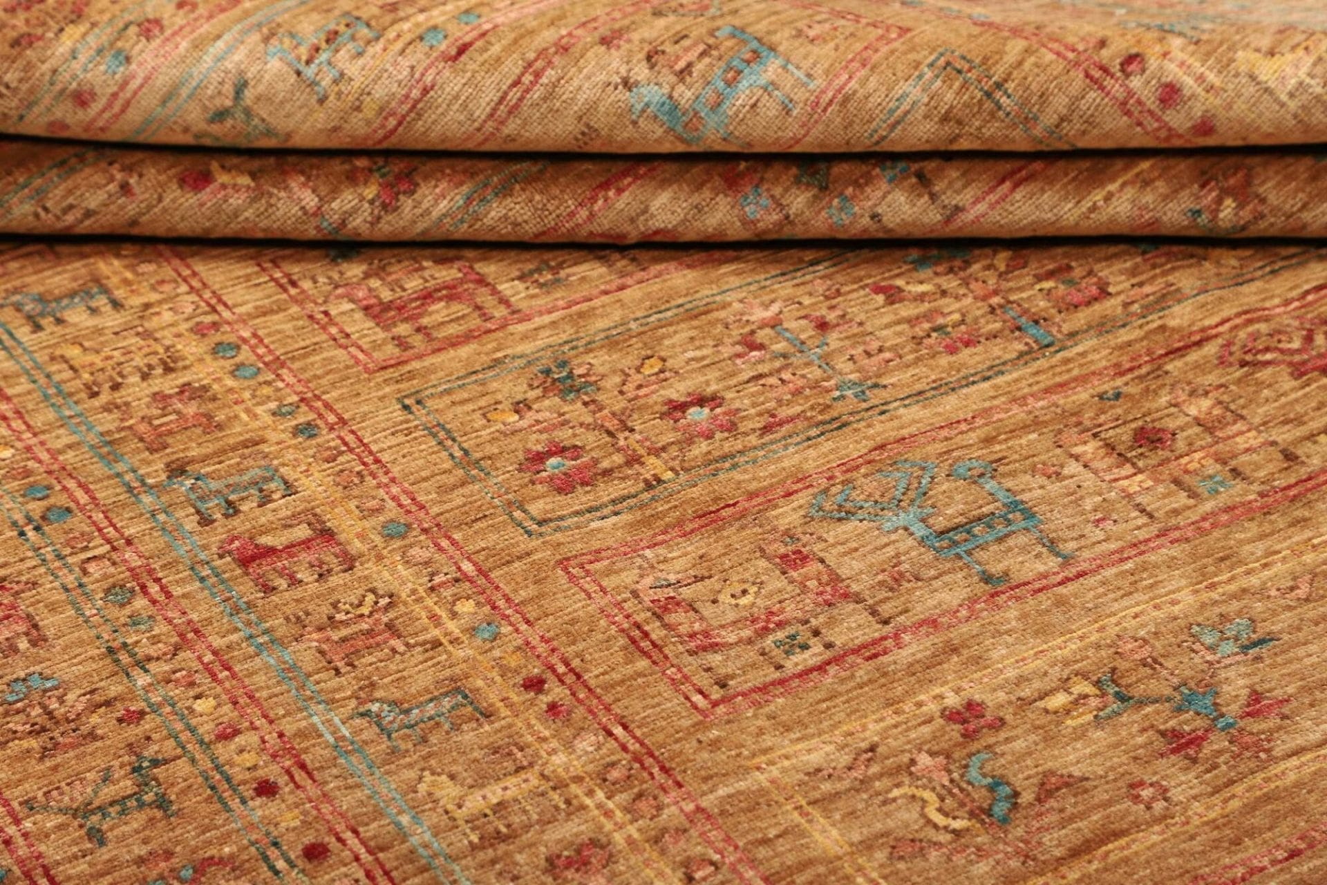 Samarkand Orientteppich 170 × 243 cm aus Wolle, handgeknüpft
