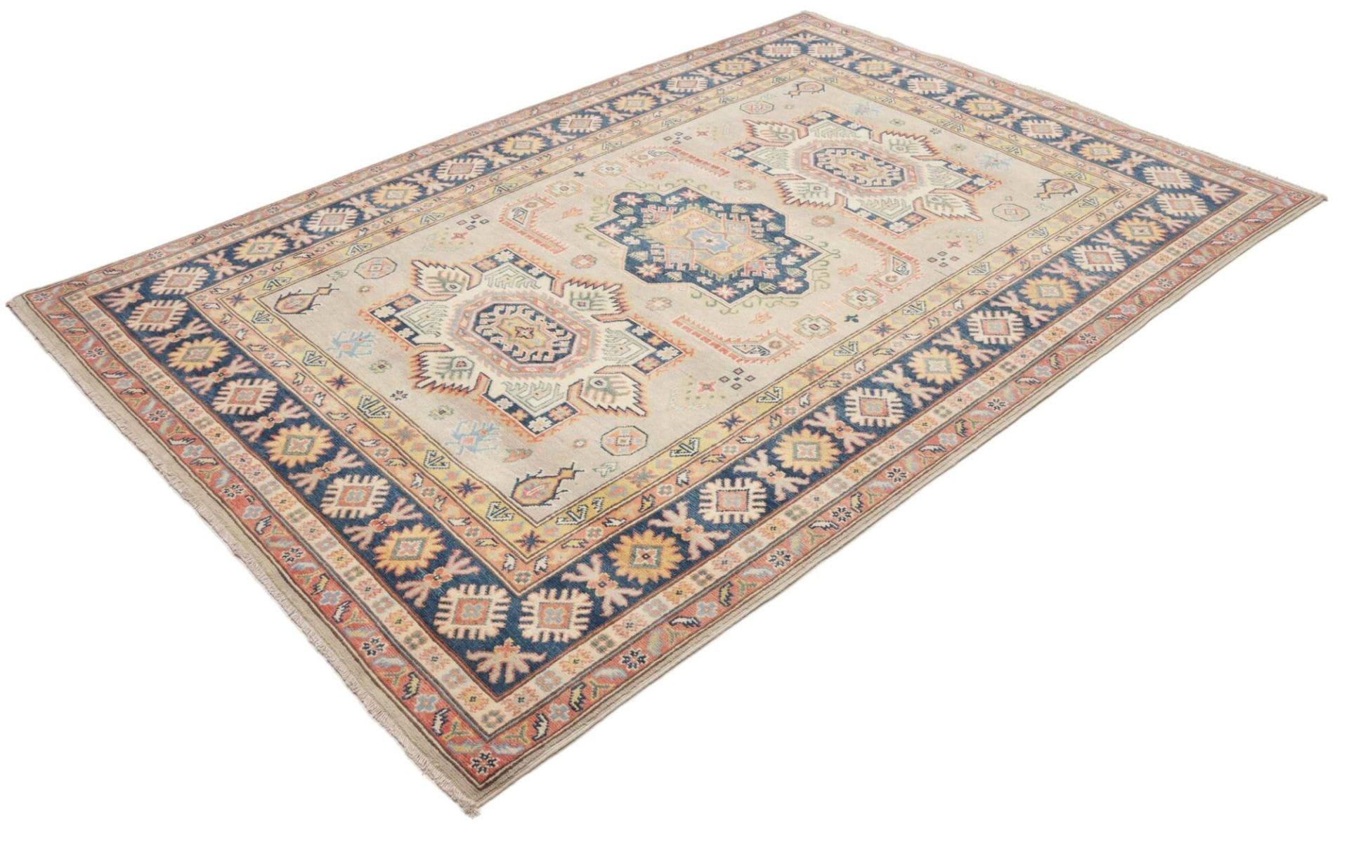 Handgeknüpfter Kazak Orientteppich, 170 × 240 cm, Wolle