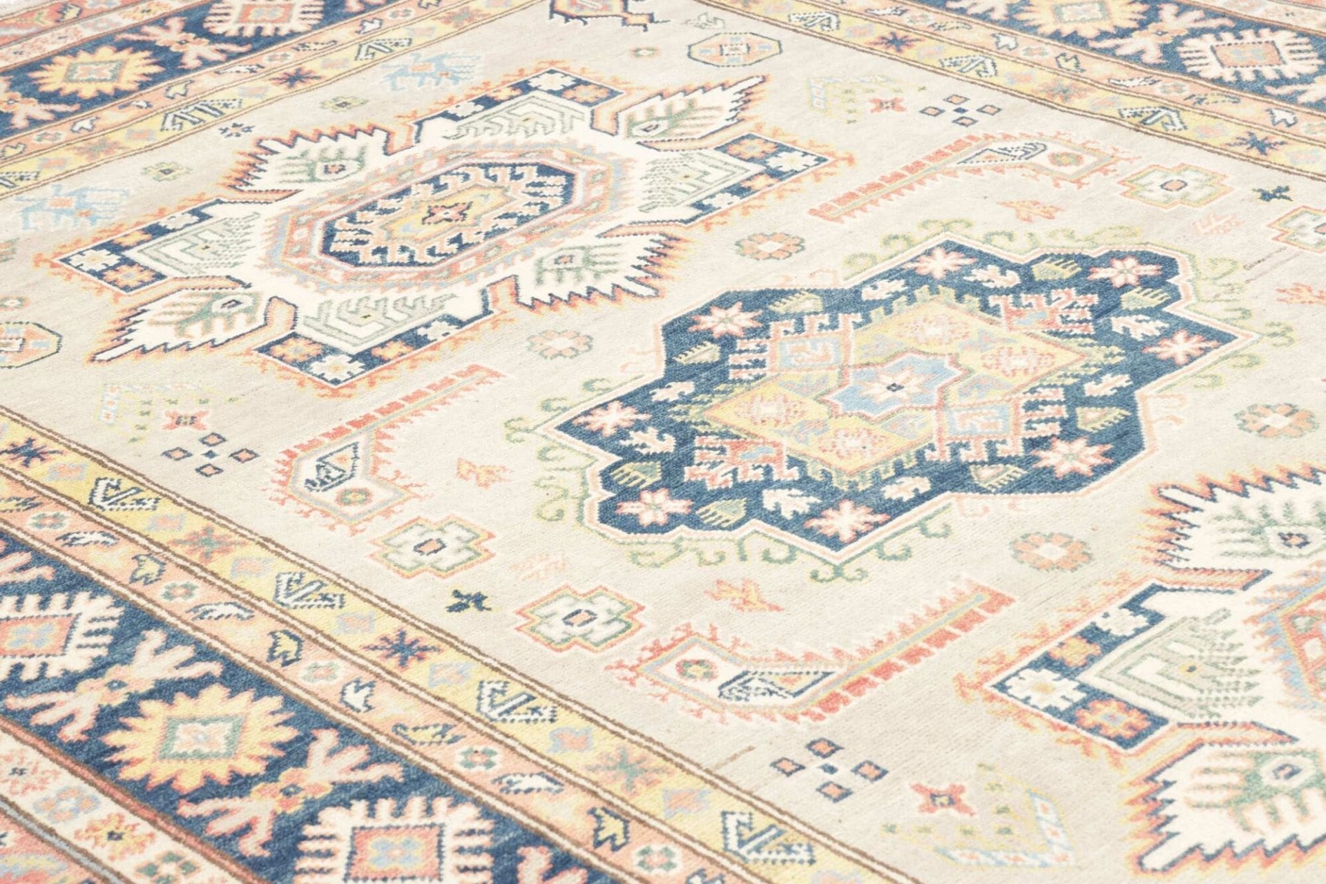 Handgeknüpfter Kazak Orientteppich, 170 × 240 cm, Wolle