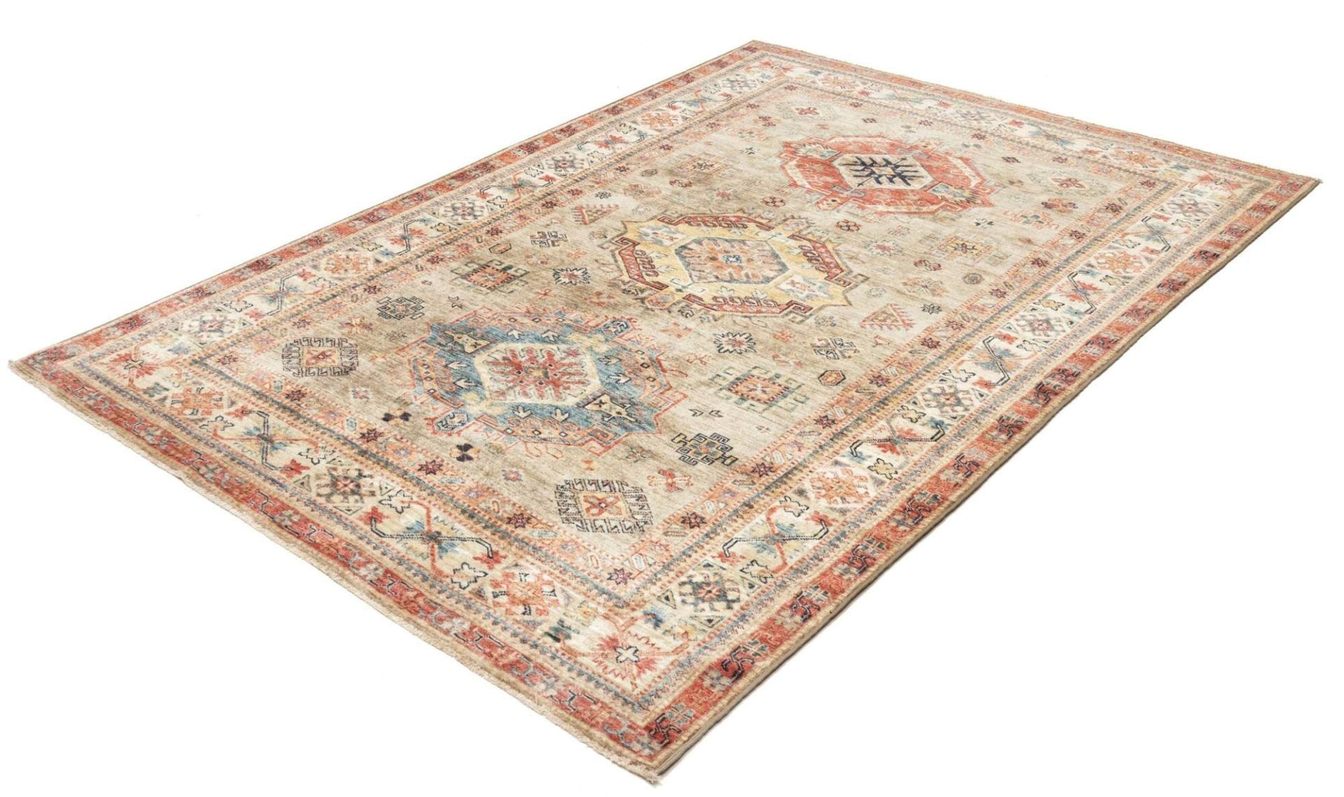 Handgeknüpfter Kazak Orientteppich 165 × 235 cm