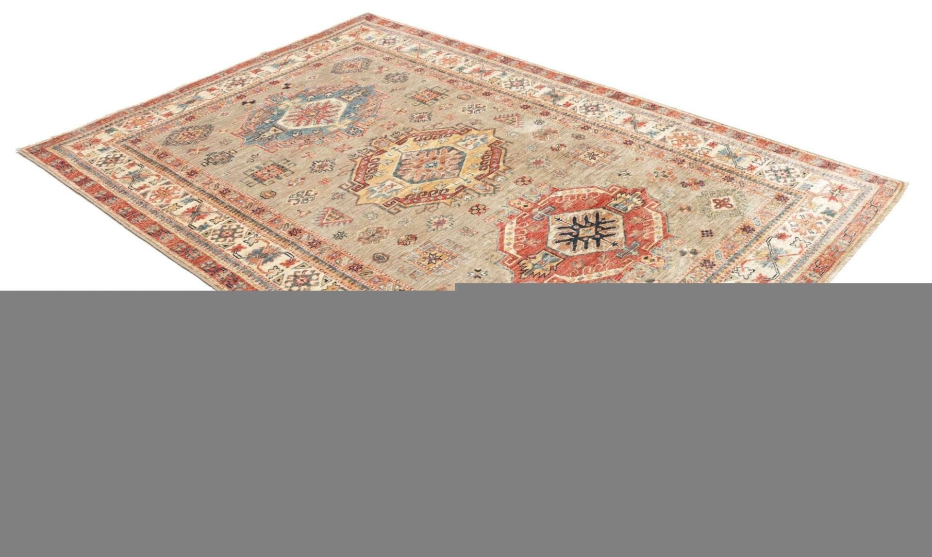 Handgeknüpfter Kazak Orientteppich 165 × 235 cm